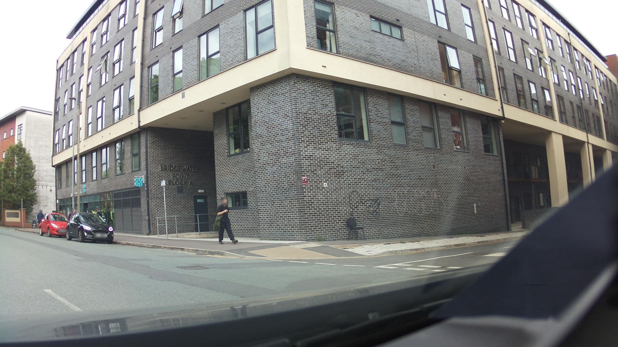 Street view near Uhome Serviced Apartments, Hulme — © southglos (CC BY-SA · Mapillary)