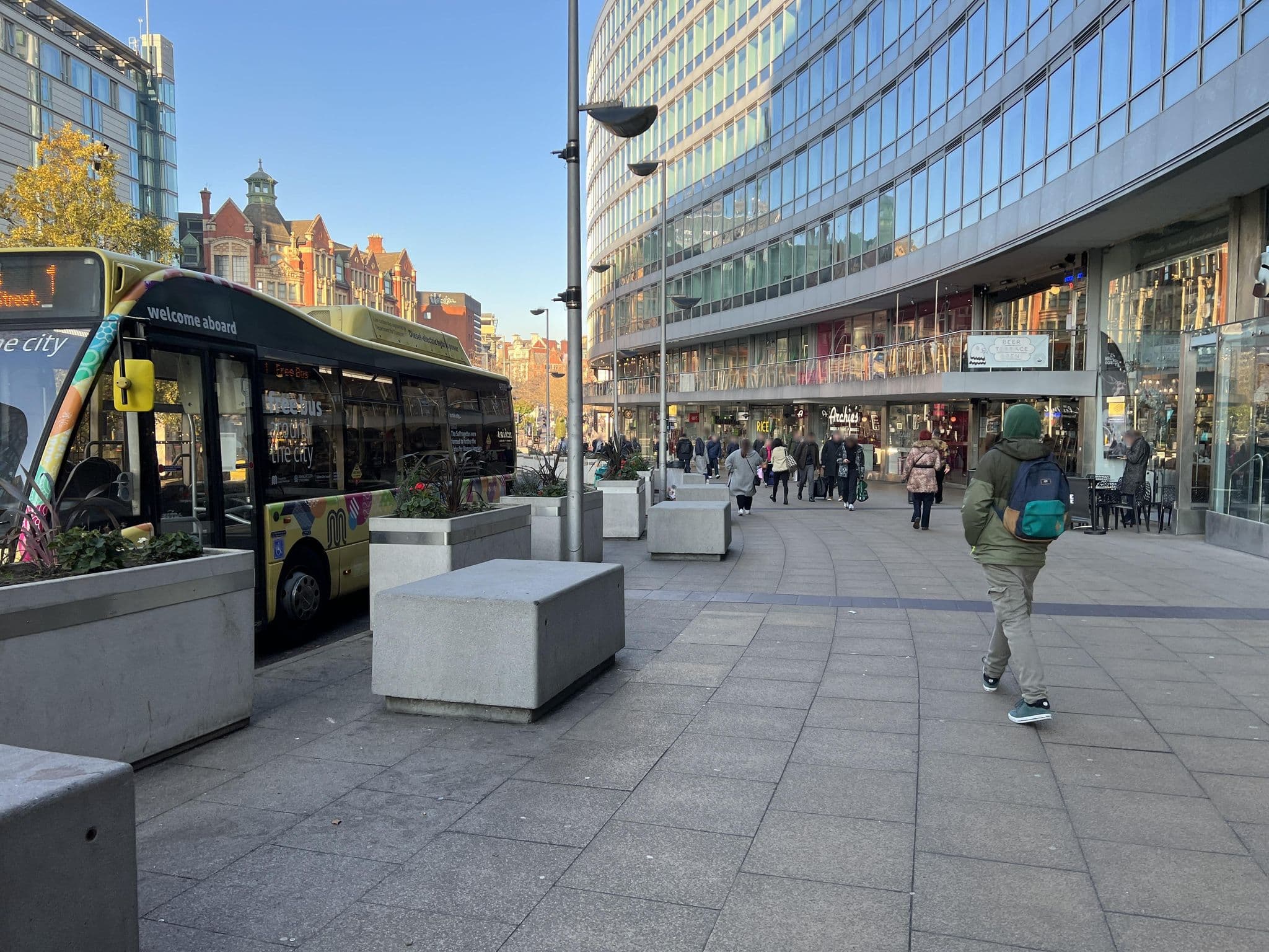 Street view near Staycity Manchester Piccadilly, Manchester — © JingyuanL (CC BY-SA · Mapillary)