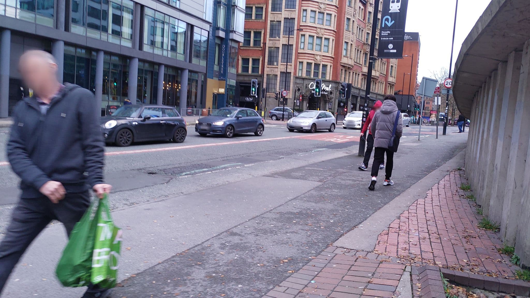 Street view near City Inn Manchester, Manchester — © tonys999 (CC BY-SA · Mapillary)