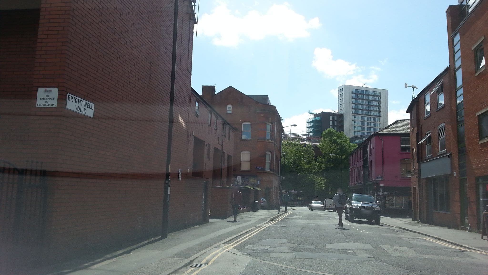 Street view near The Little Northern Hotel at the Millstone, Manchester — © adam2 (CC BY-SA · Mapillary)