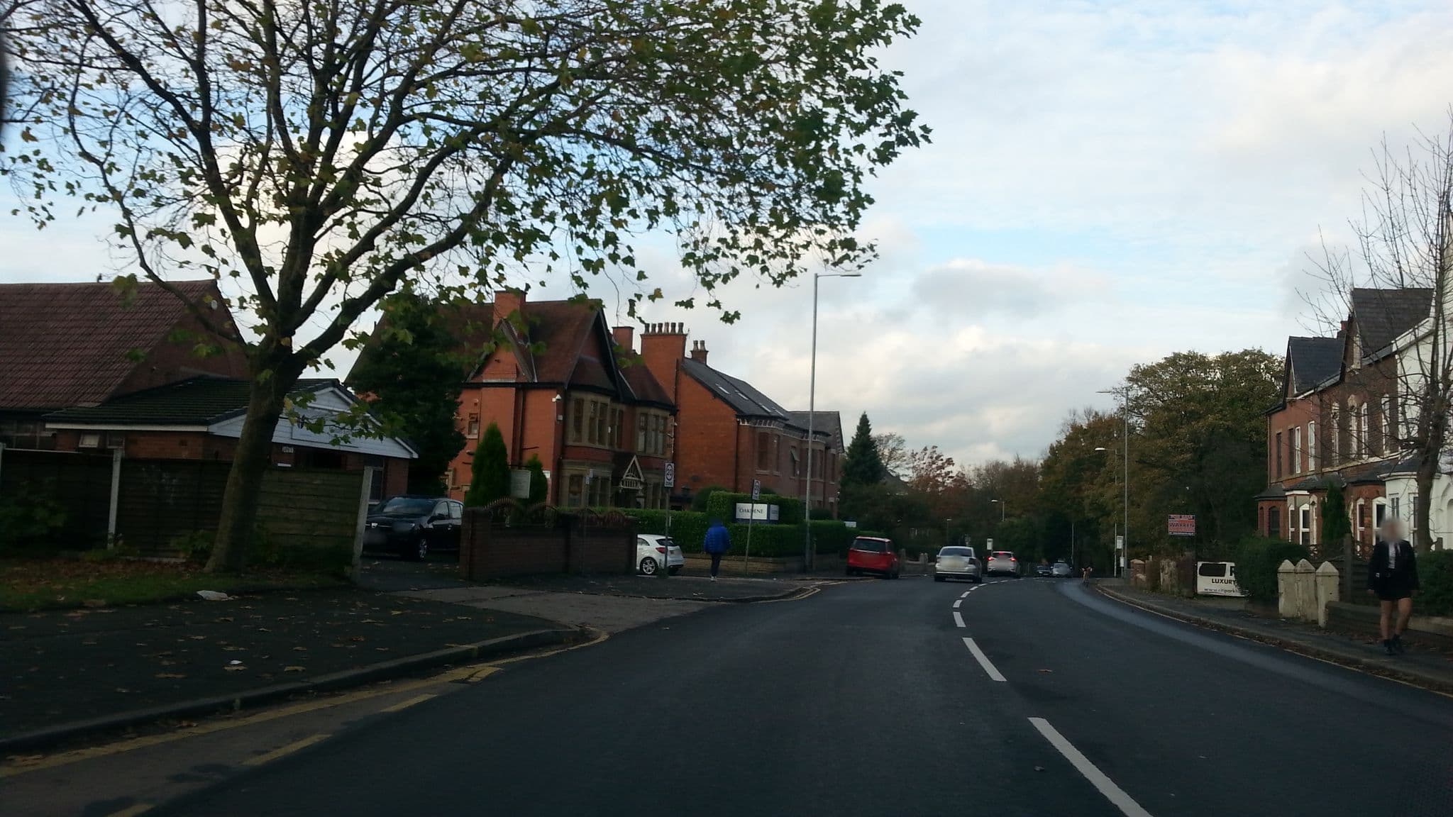 Street view near Citipark Hotel, Blackley — © adam2 (CC BY-SA · Mapillary)