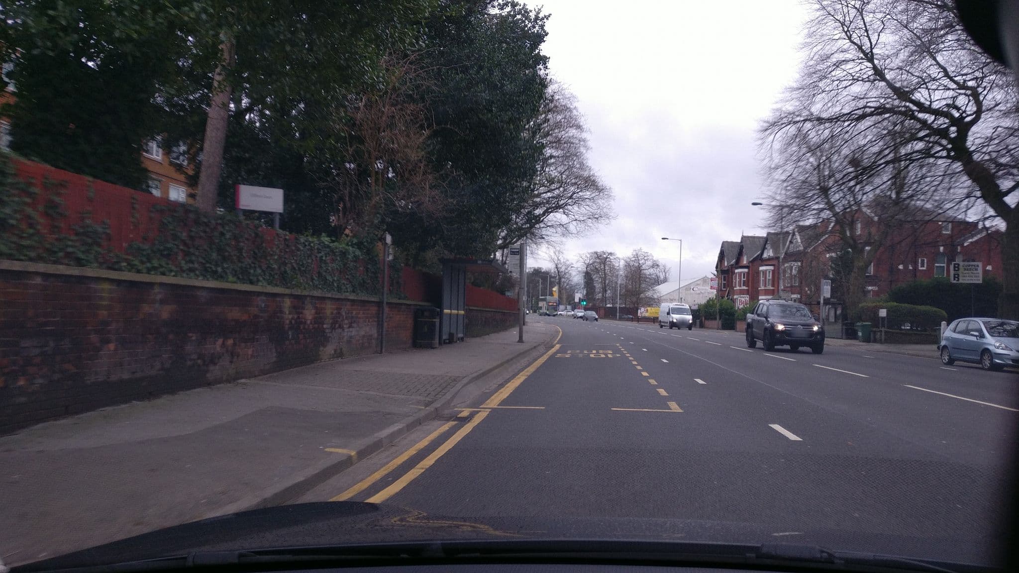 Street view near Davenport Park Hotel Manchester, Stockport — © julianlb (CC BY-SA · Mapillary)