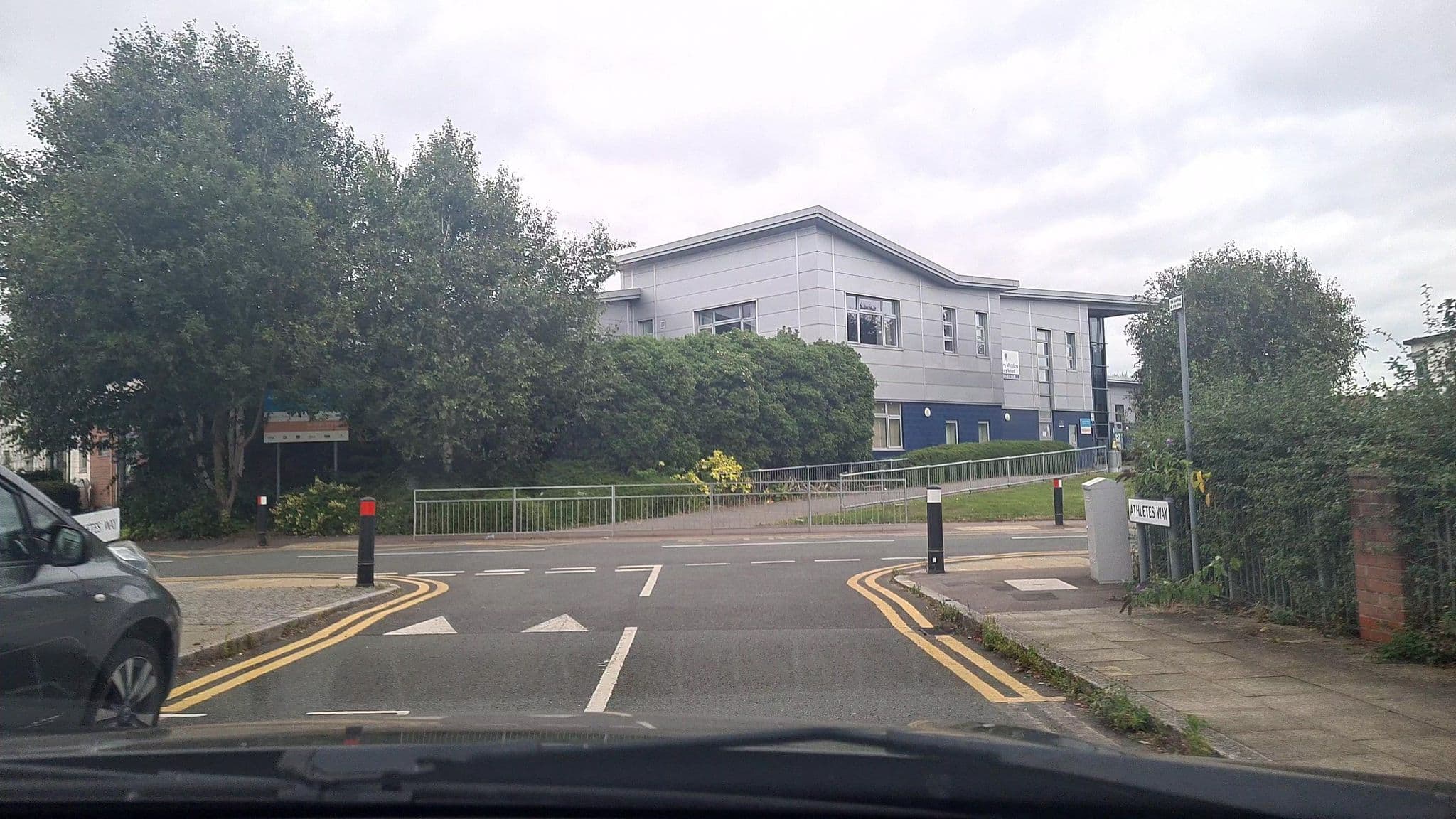 Street view near Athletes Way House, Manchester — © mappo2 (CC BY-SA · Mapillary)