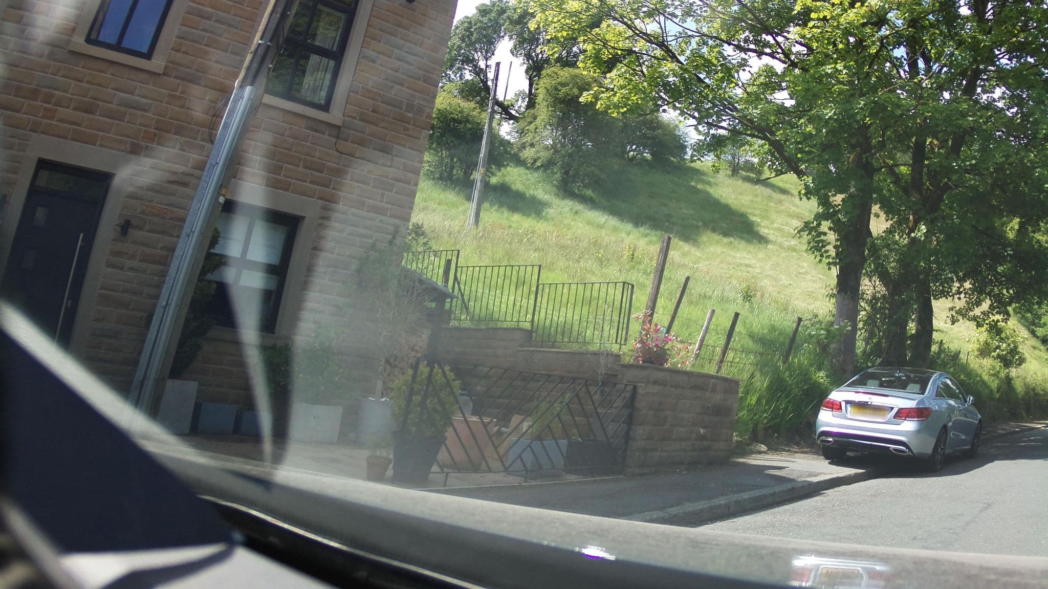 Street view near Holden Vale Hotel, Haslingden — © southglos (CC BY-SA · Mapillary)