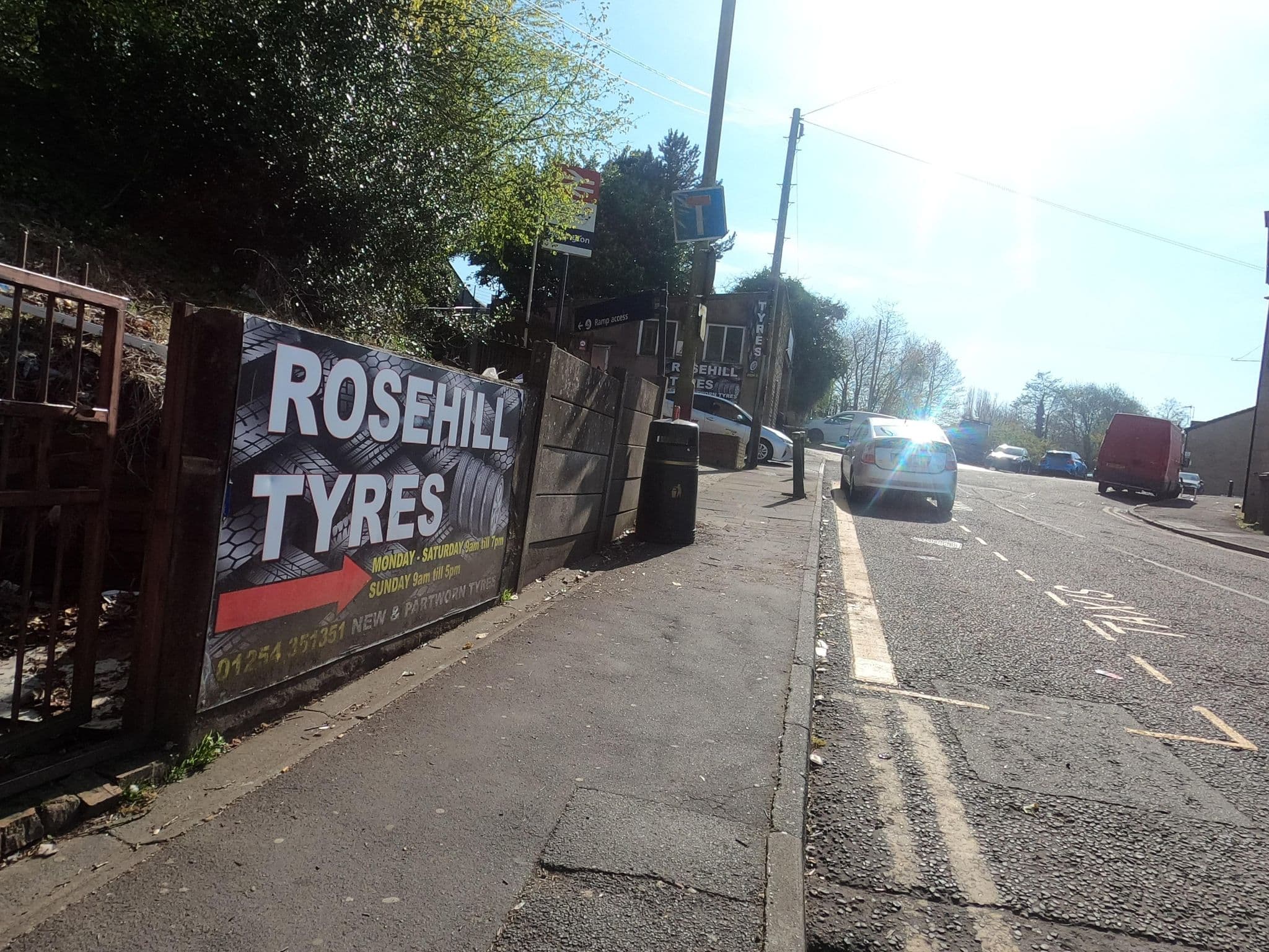 Street view near Pilkingtons bed and breakfast Accrington, Accrington — © tonys999 (CC BY-SA · Mapillary)