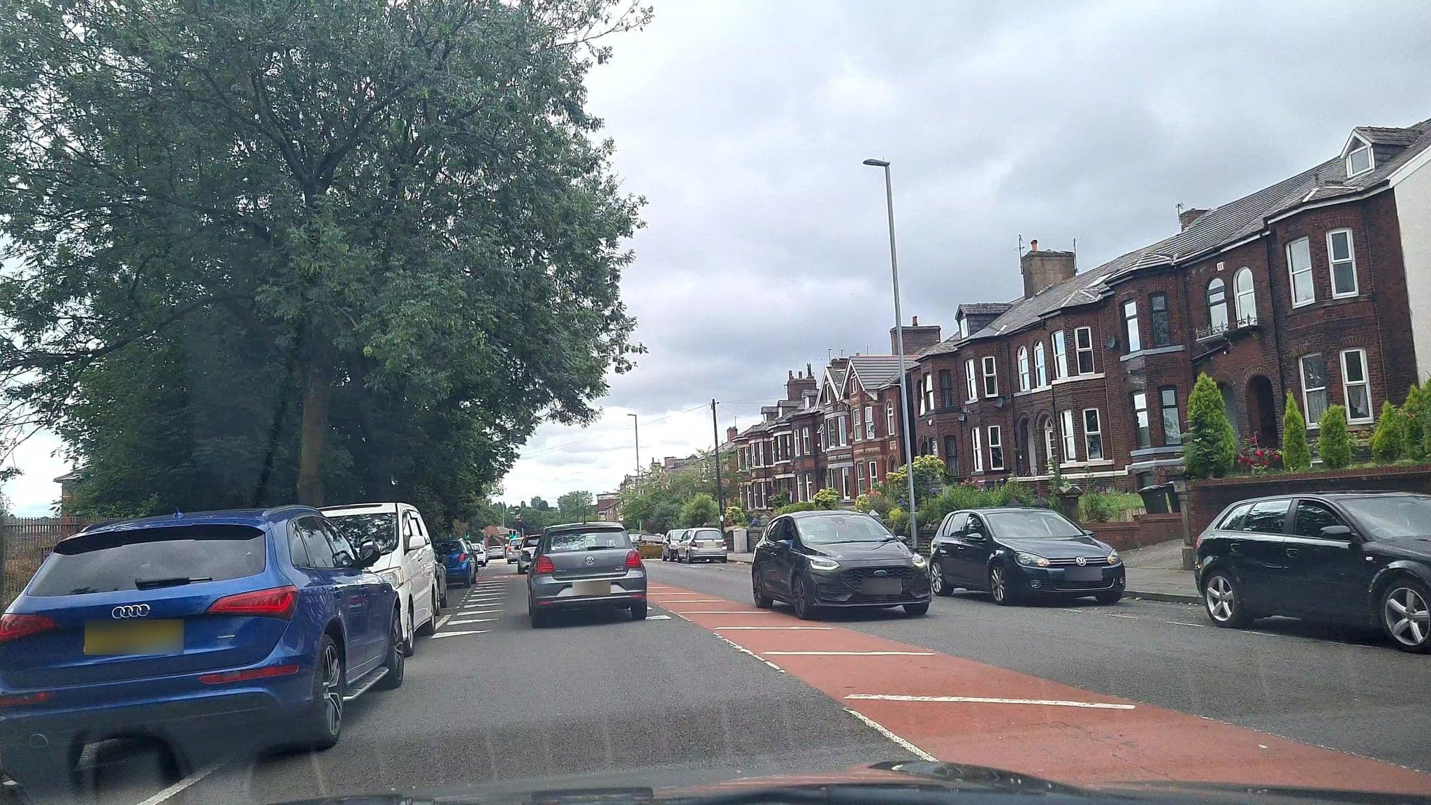 Street view near Moss Lodge Hotel Manchester, Rochdale — © mappo2 (CC BY-SA · Mapillary)