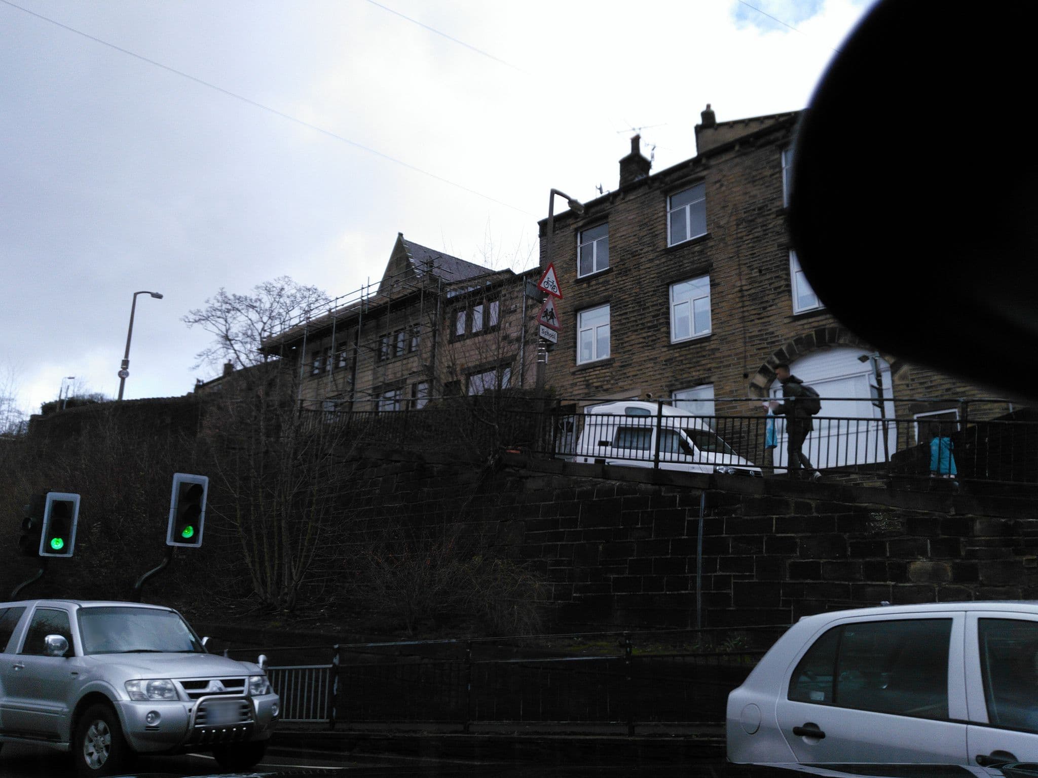 Street view near The White Lion Hotel, Hebden Bridge — © chris_debian (CC BY-SA · Mapillary)