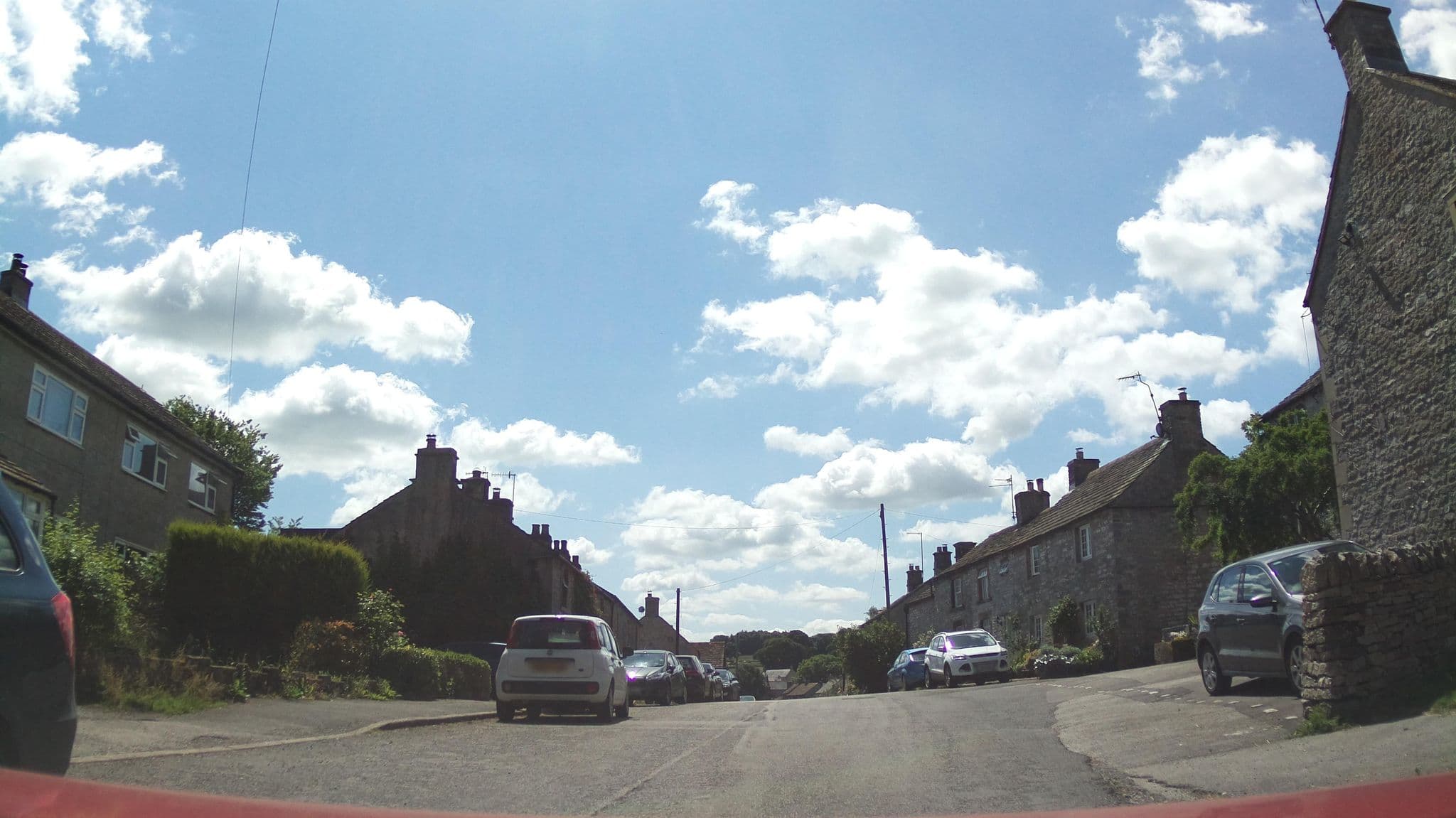 Street view near Sheldon House, Cottage & Barn, Youlgreave — © southglos (CC BY-SA · Mapillary)