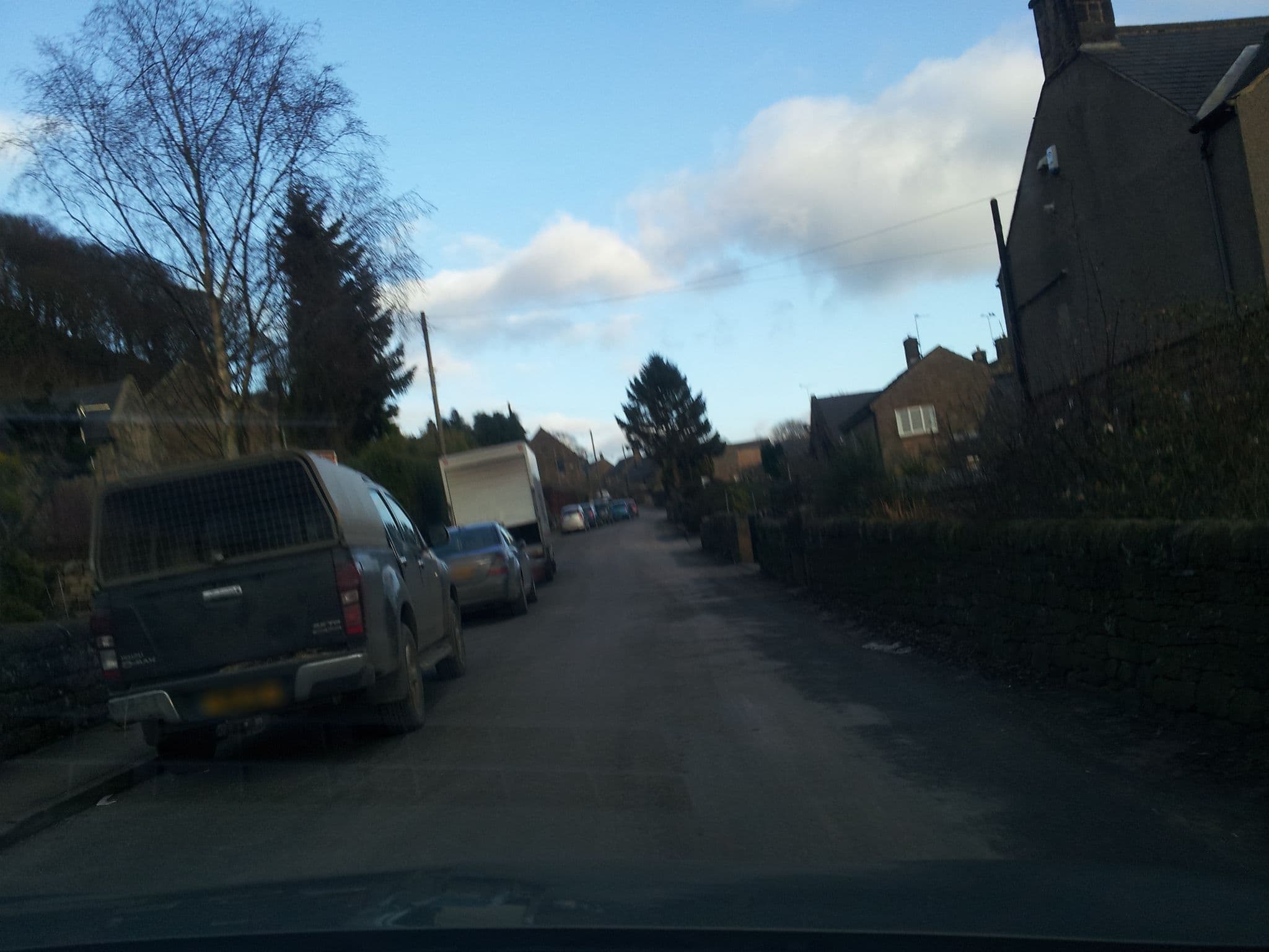 Street view near Boulder Field Cabin, Youlgreave — © adam2 (CC BY-SA · Mapillary)