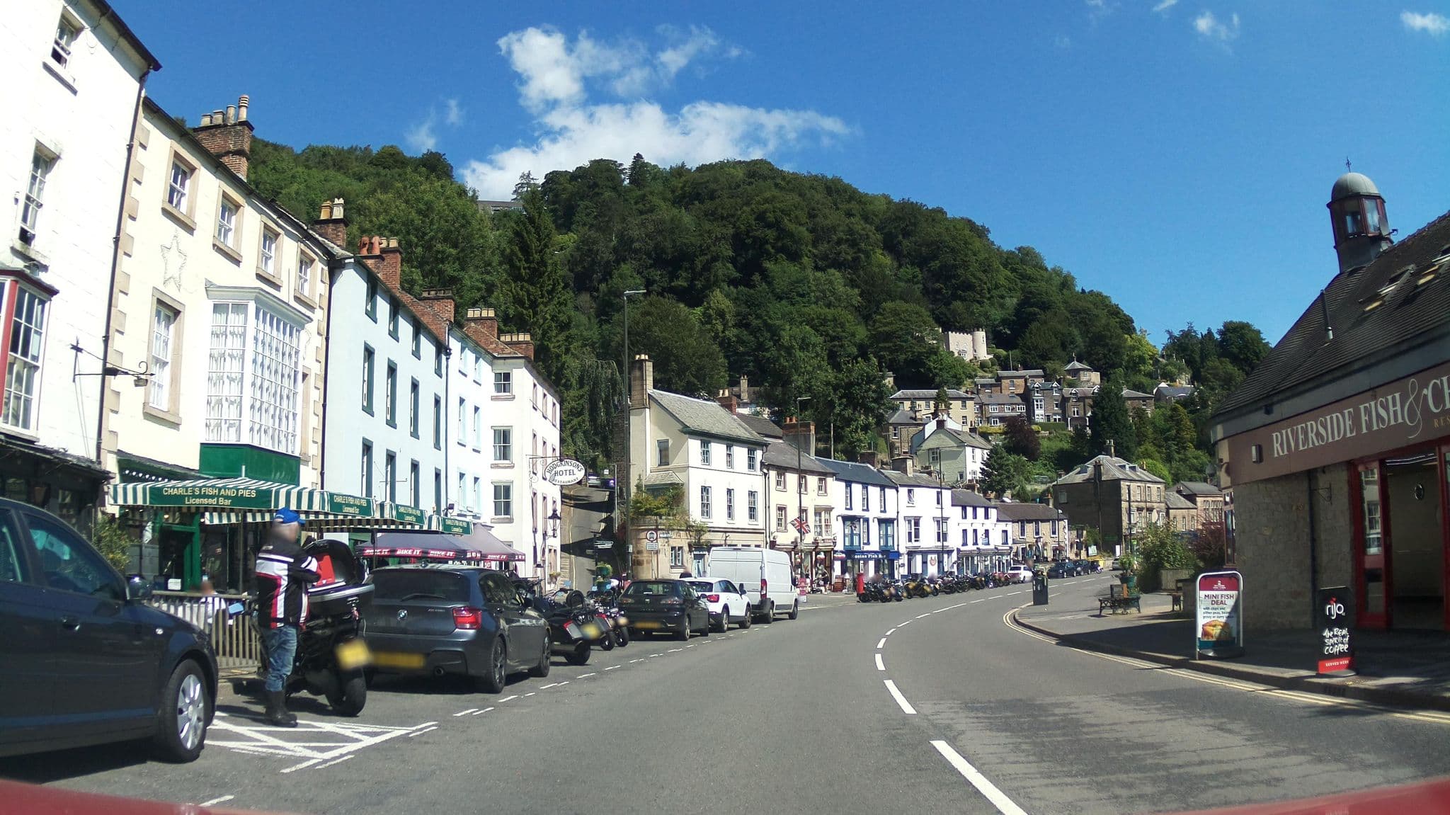 Street view near Charles b&b, Cromford — © southglos (CC BY-SA · Mapillary)