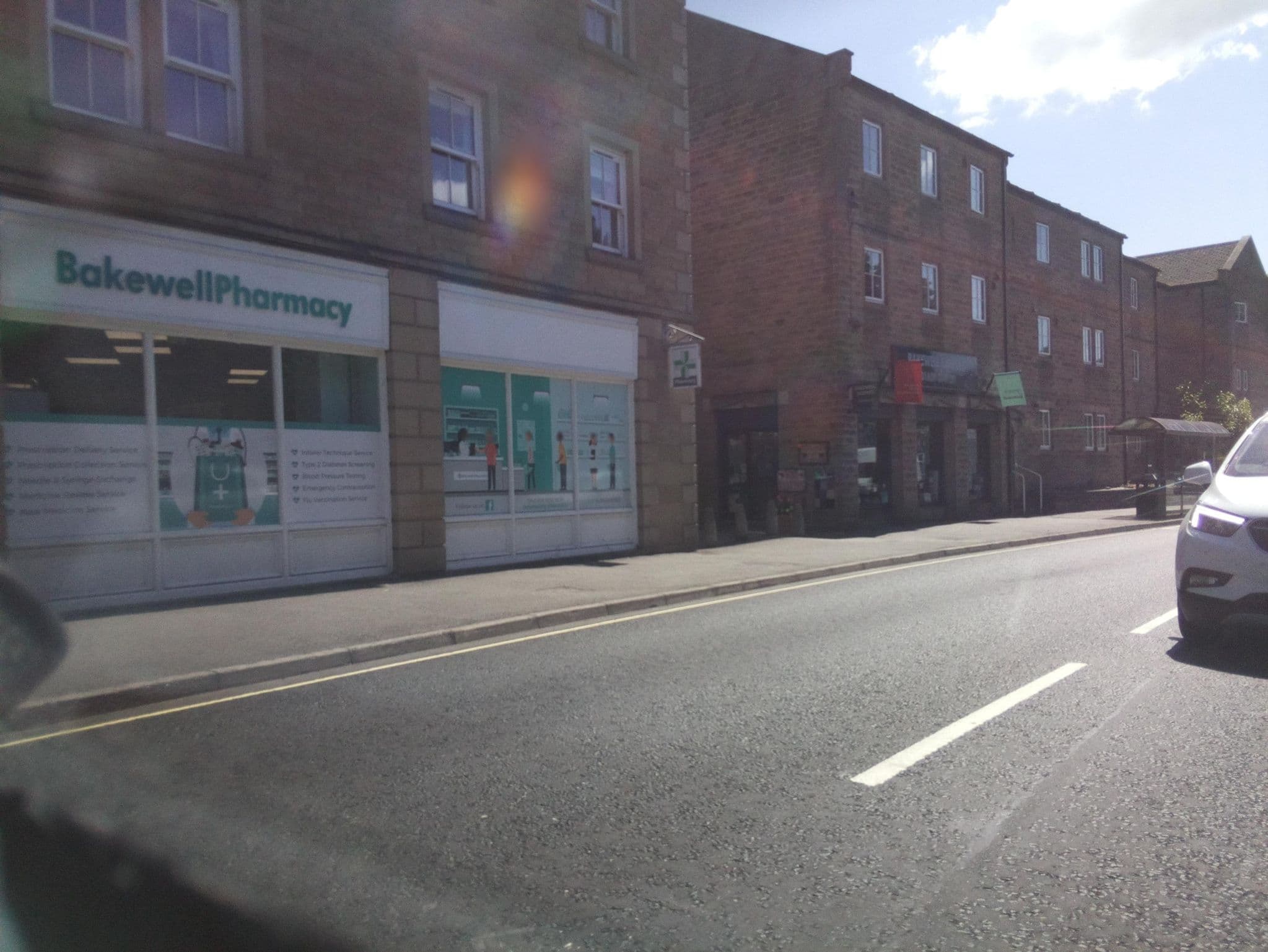 Street view near Crow Pie Marketing, Bakewell — © southglos (CC BY-SA · Mapillary)