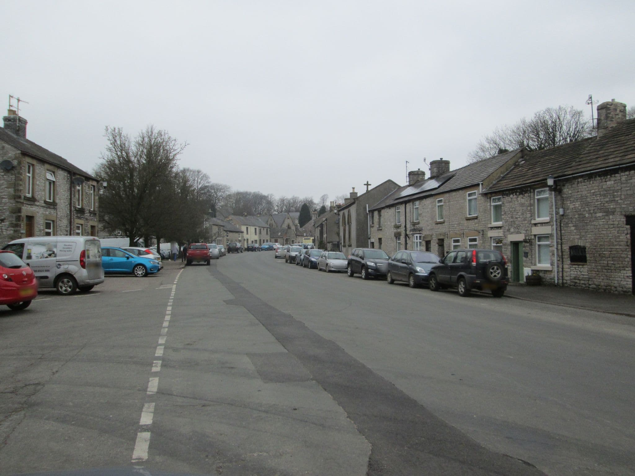 Street view near Tideswell cottage, Tideswell — © dudone (CC BY-SA · Mapillary)