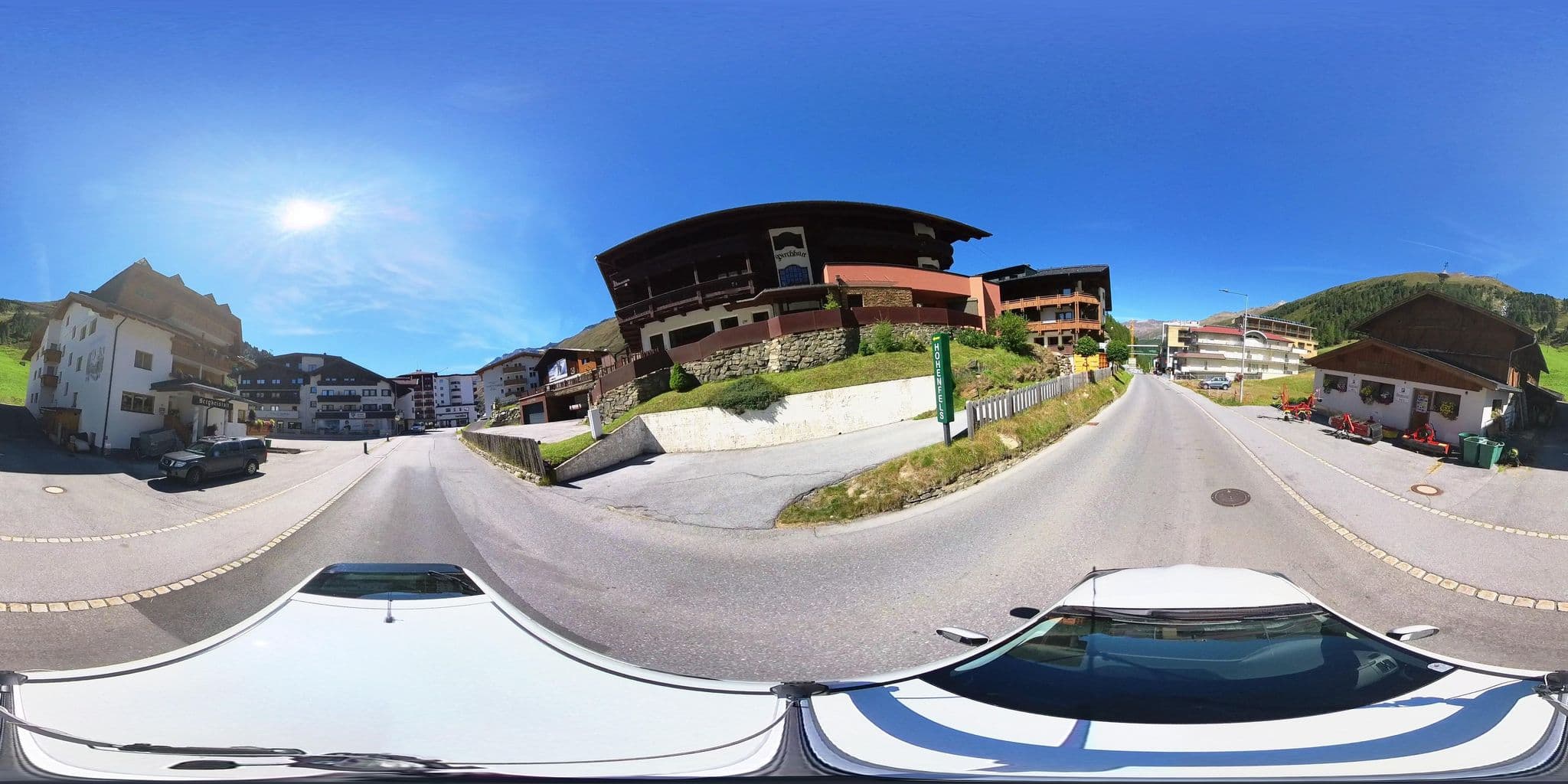 Street view near Hotel Garni Pirchhütt, Sölden