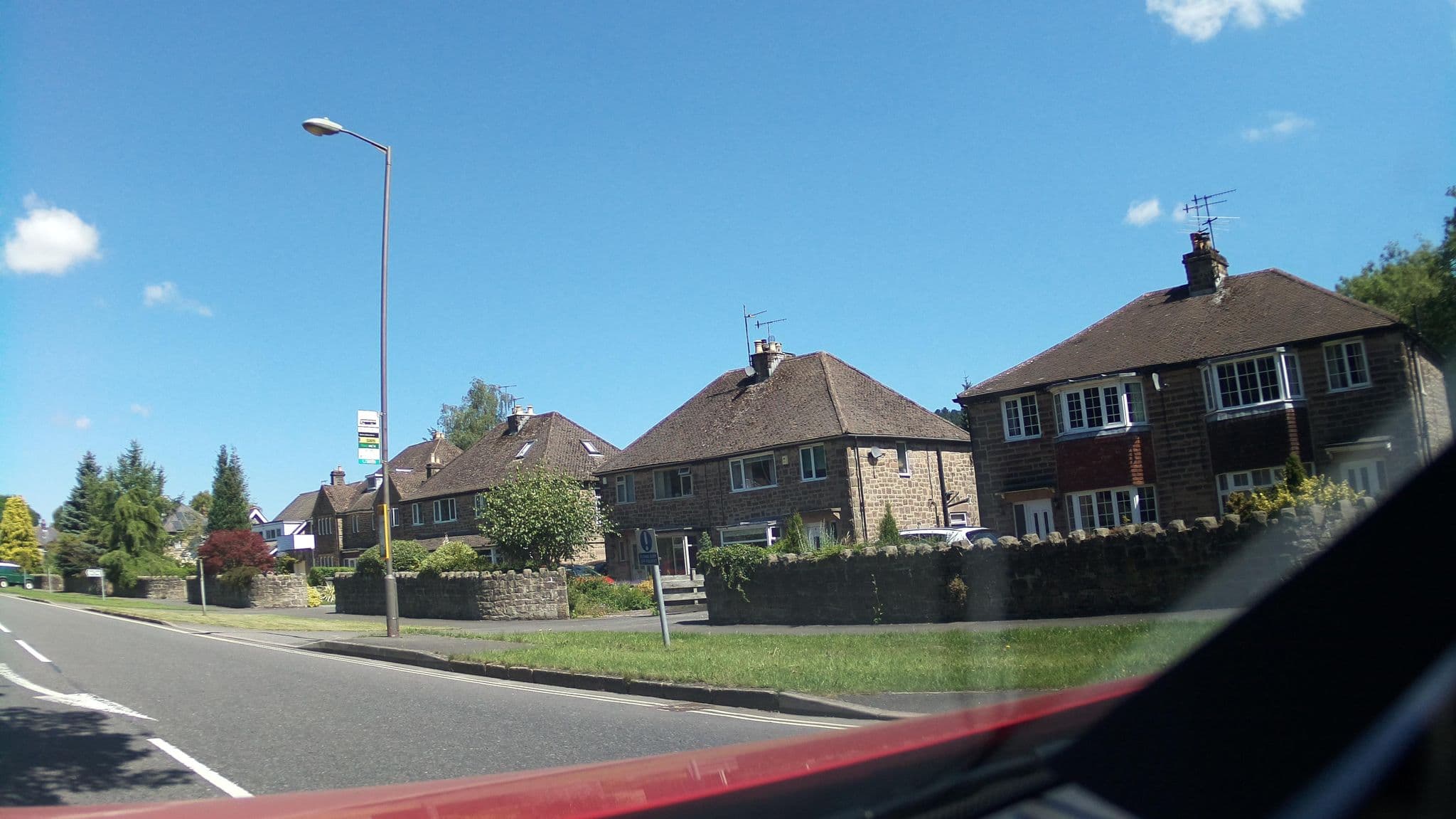 Street view near Everton Bed & Breakfast, Bakewell — © southglos (CC BY-SA · Mapillary)