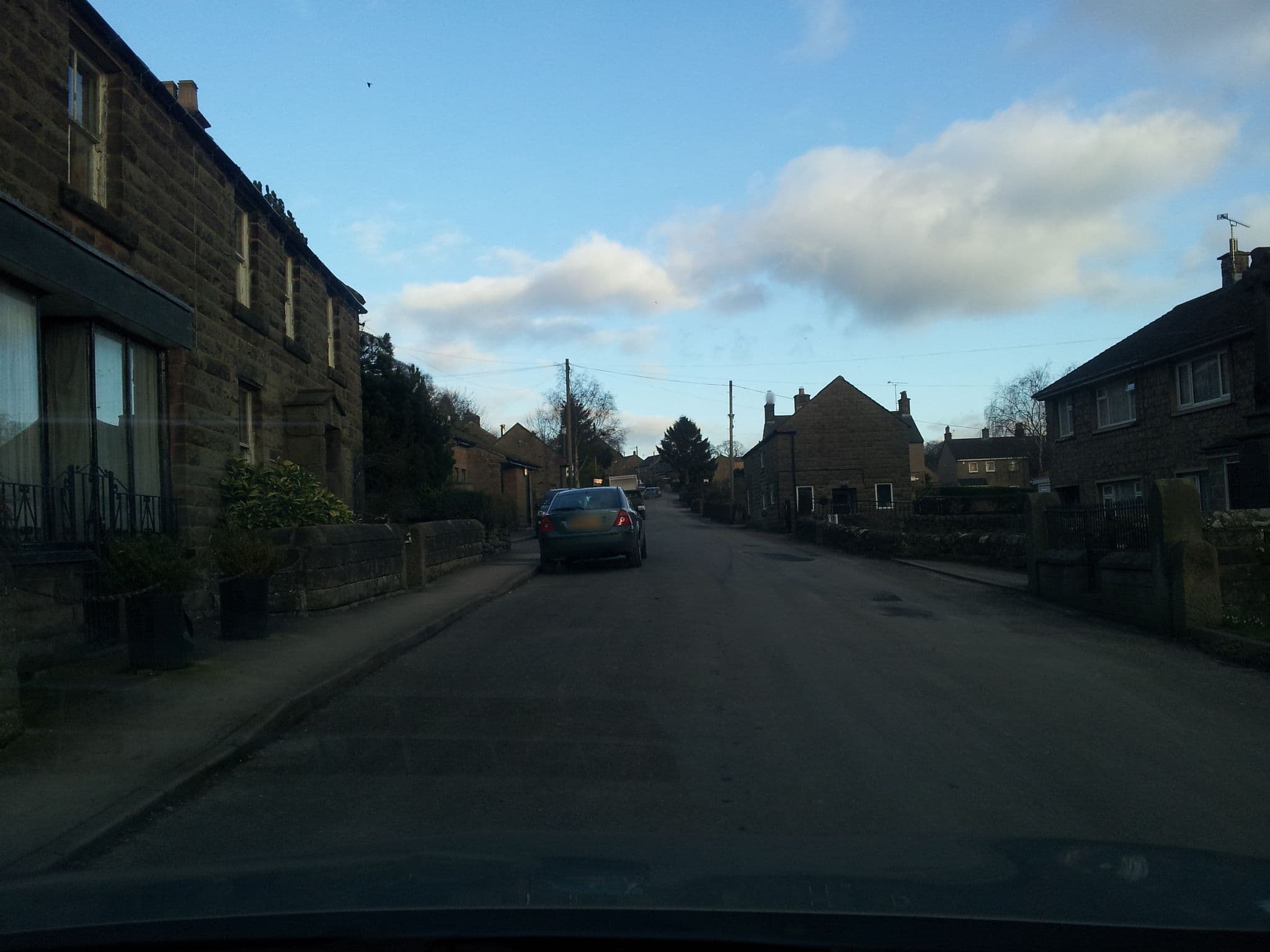 Street view near Holiday Cottage, Youlgreave — © adam2 (CC BY-SA · Mapillary)