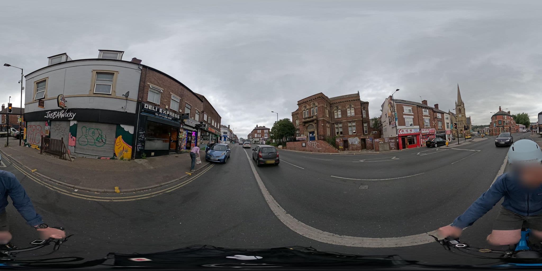 Street view near Roundabout, Nether Edge — © ntzm (CC BY-SA · Mapillary)