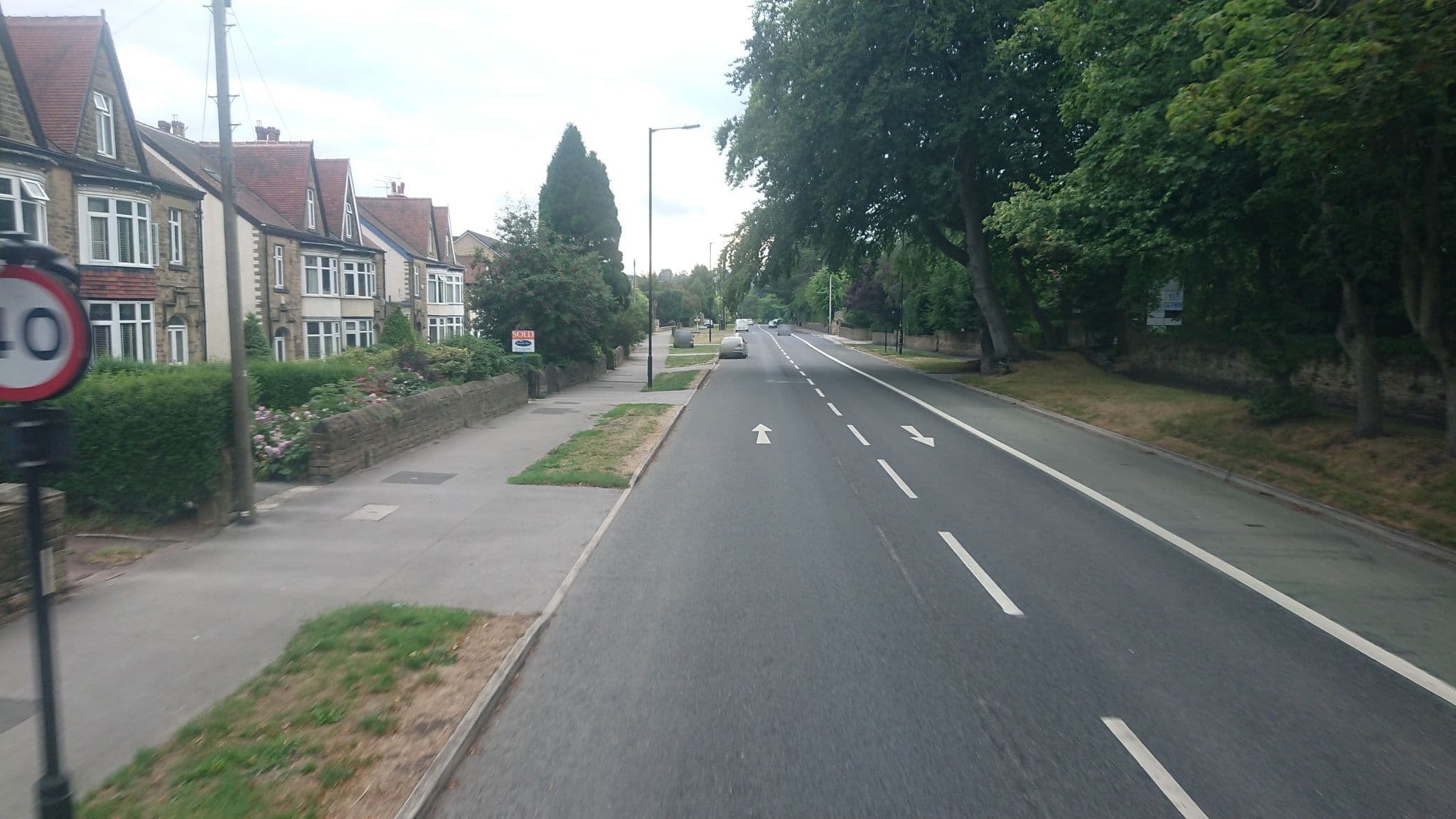 Street view near Gulliver's Bed & Breakfast, Nether Edge — © skifans (CC BY-SA · Mapillary)