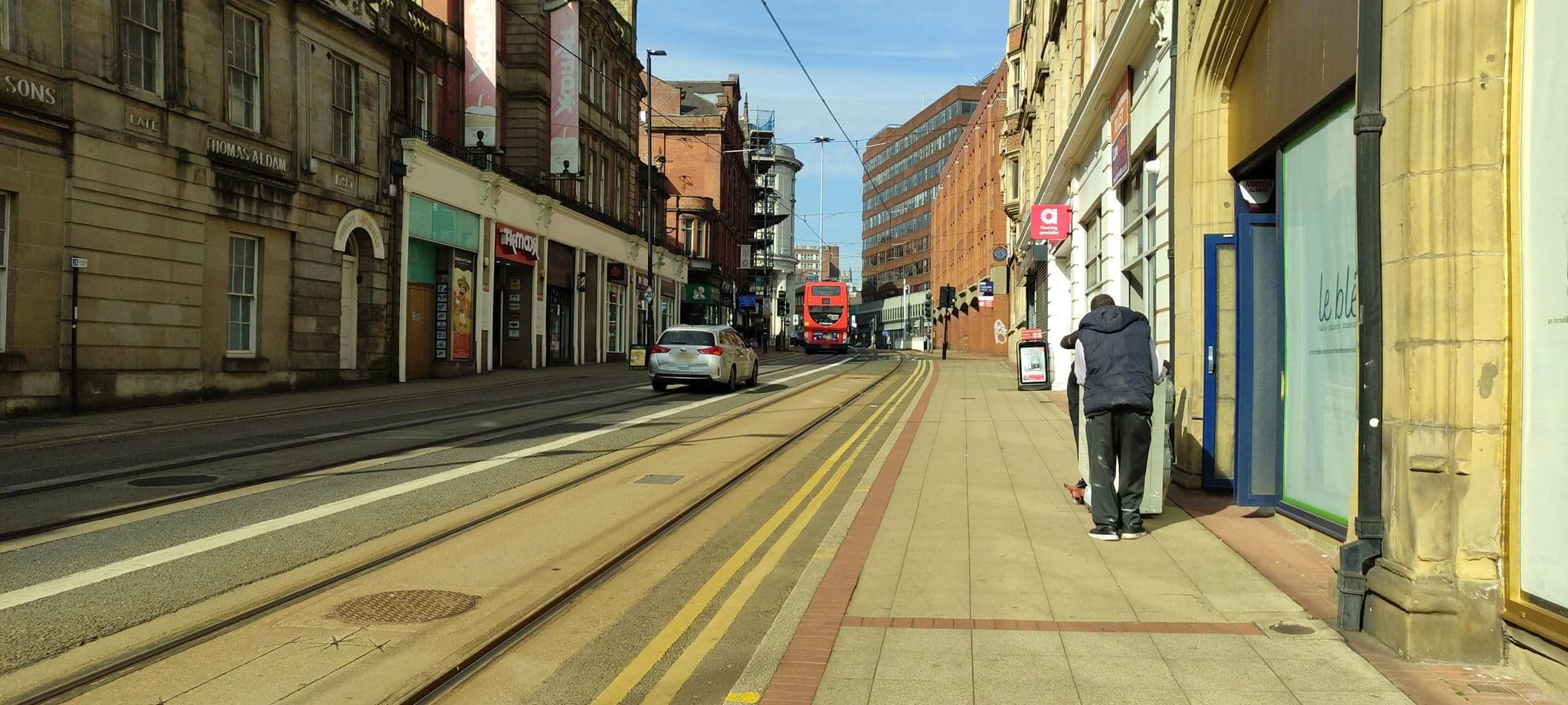 Street view near Spacesavers, Sheffield — © jethro10 (CC BY-SA · Mapillary)