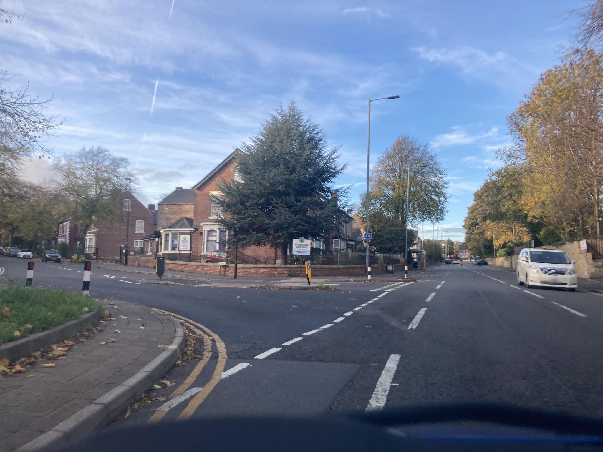 Street view near Heavenly Guesthouse, Burngreave — © cjmalone (CC BY-SA · Mapillary)