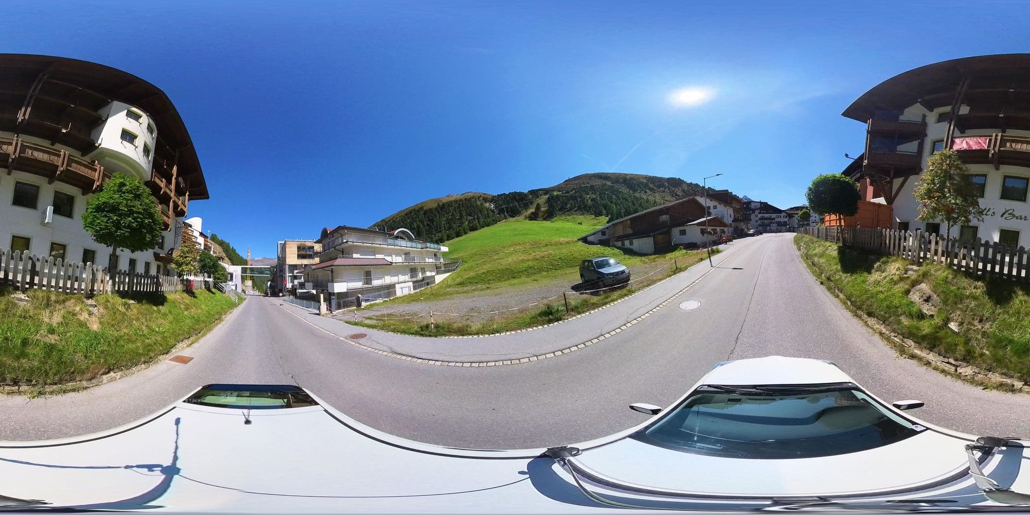 Street view near Pension Garni Hohenfels, Sölden