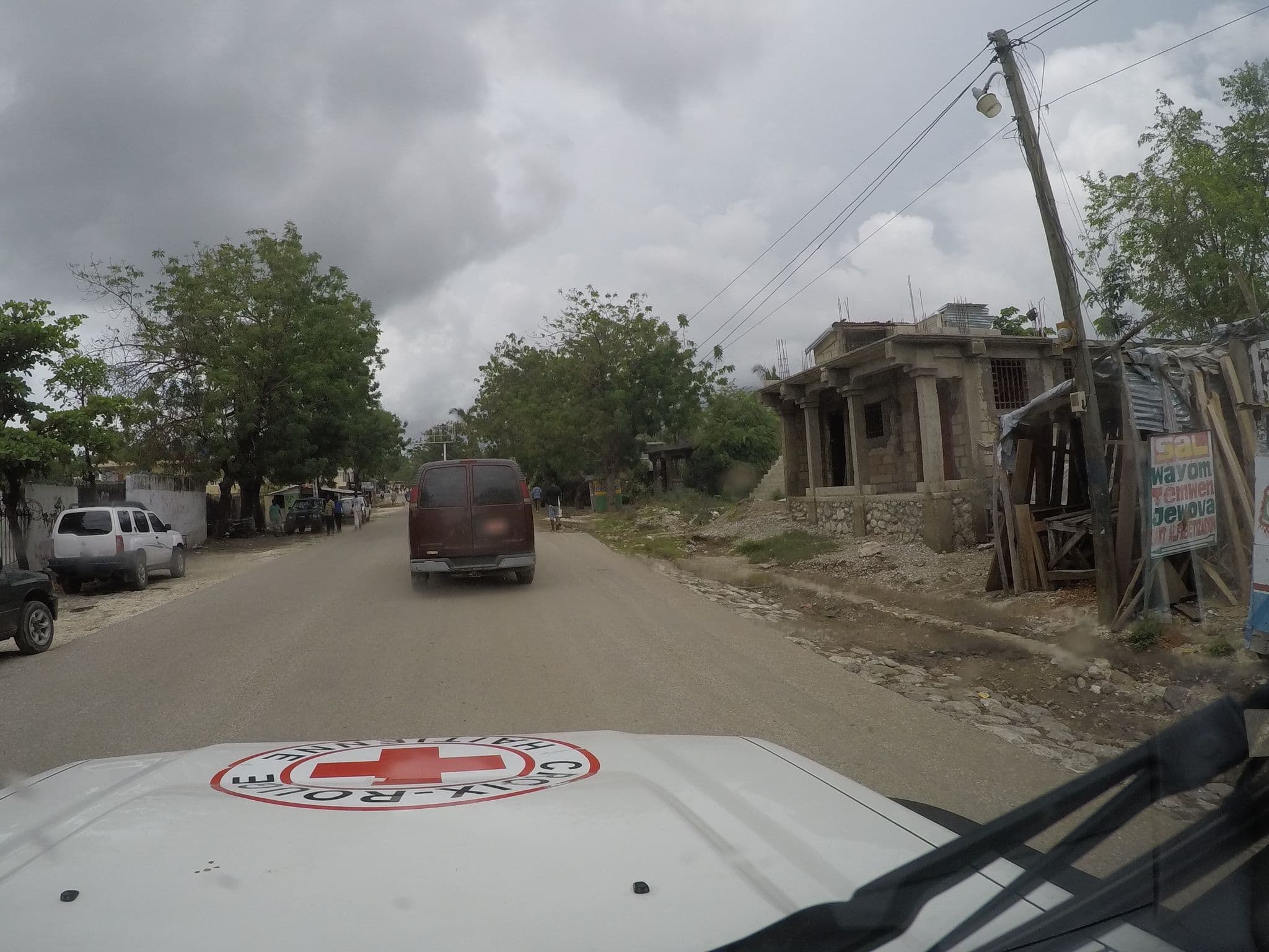 Street view near Le Canadien Hôtel, Aquin — © danbjoseph (CC BY-SA · Mapillary)