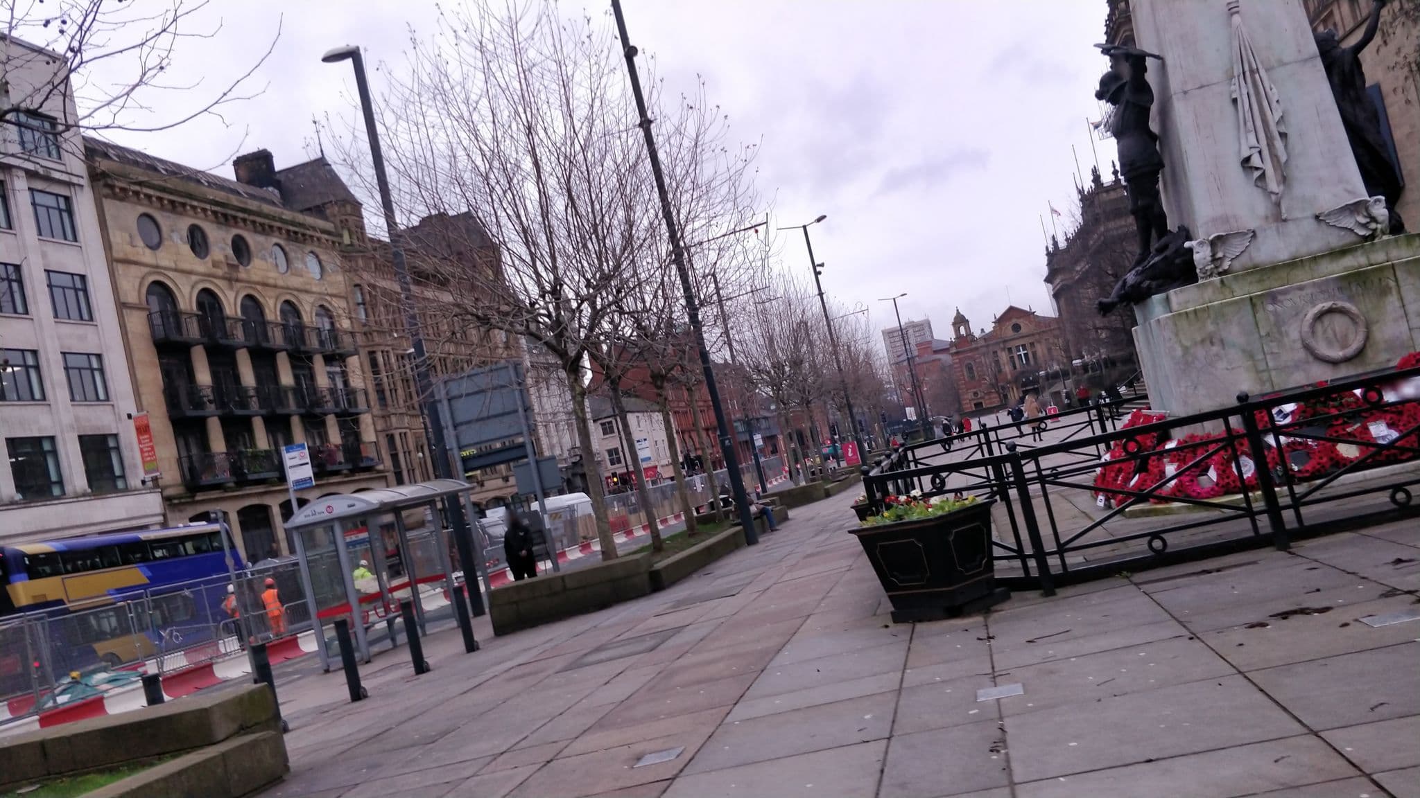 Street view near Victoria House Apartments, Leeds — © davidsong (CC BY-SA · Mapillary)