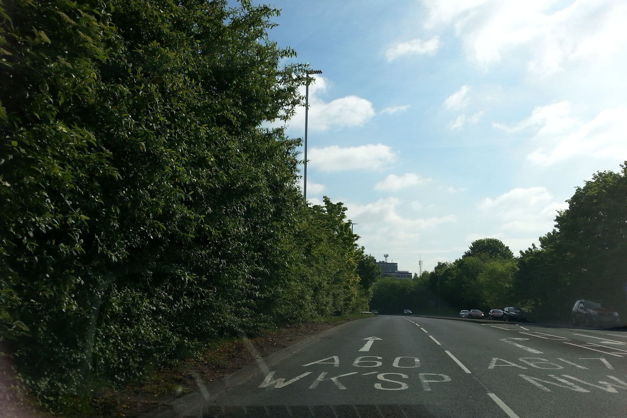 Street view near Travelodge, Mansfield — © adam2 (CC BY-SA · Mapillary)