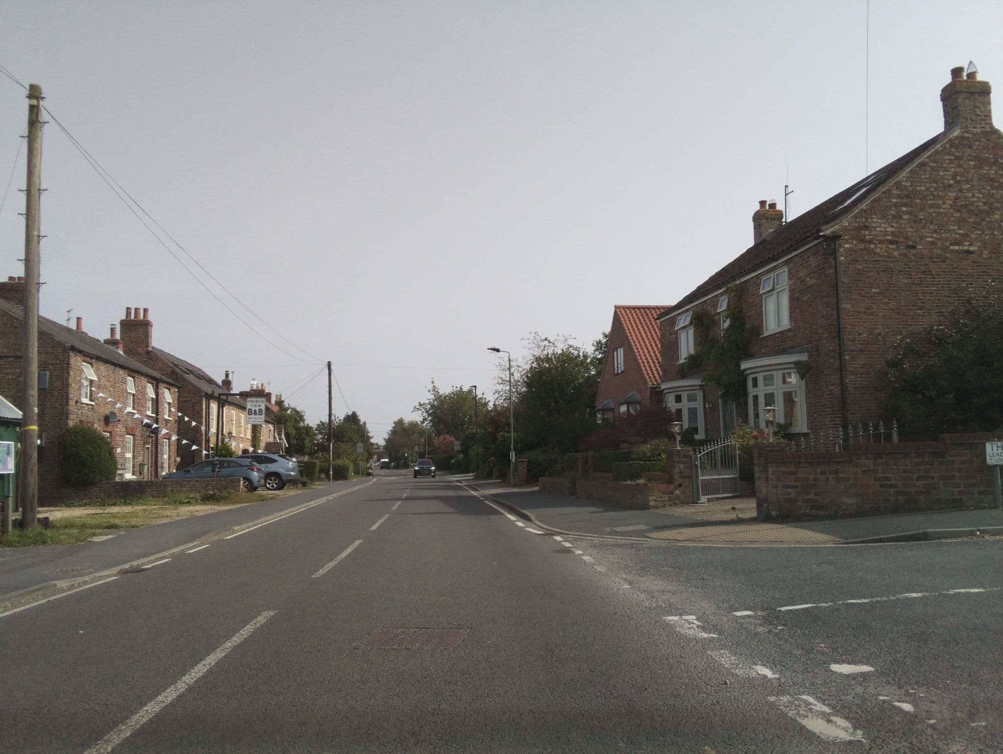 Street view near Church View B&B and Holiday Cottages, Haxby — © southglos (CC BY-SA · Mapillary)
