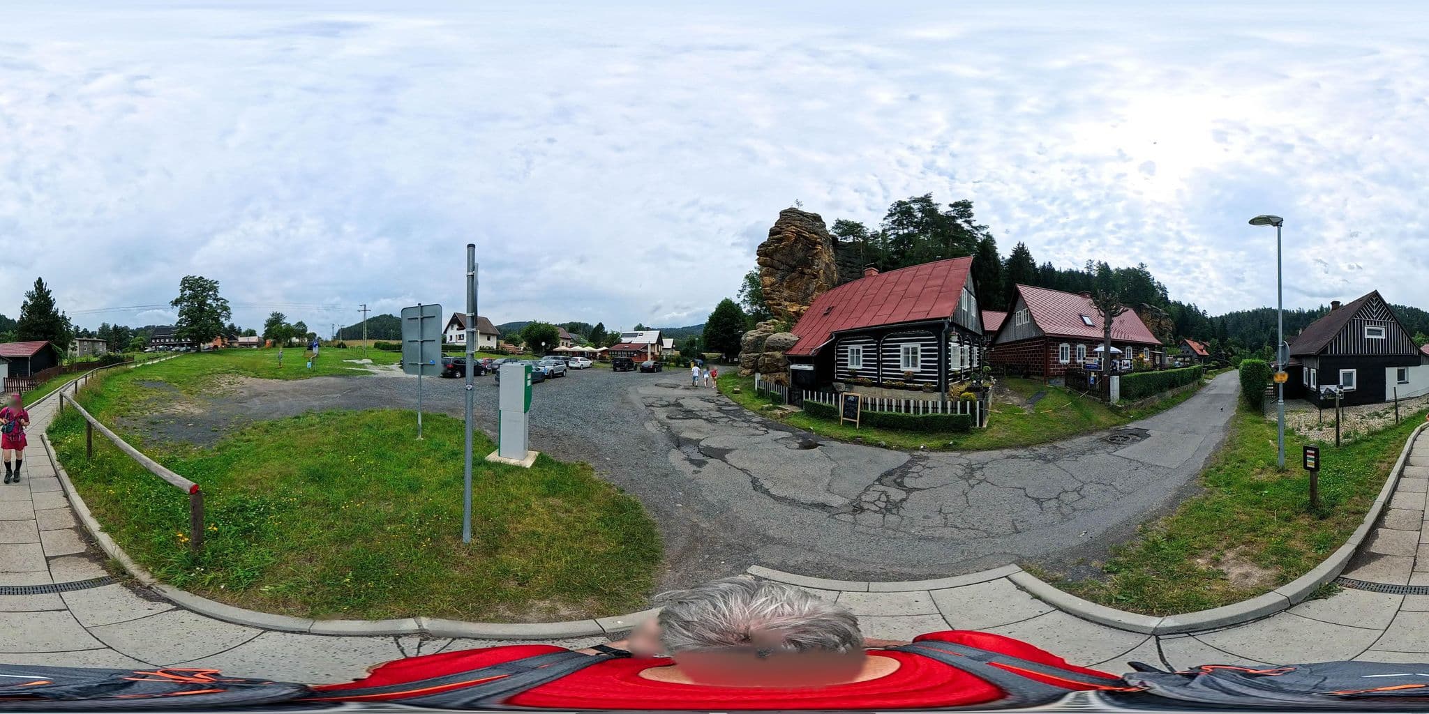 Street view near Pension Pod skálou, Chřibská — © Hol_Ger (CC BY-SA · Mapillary)