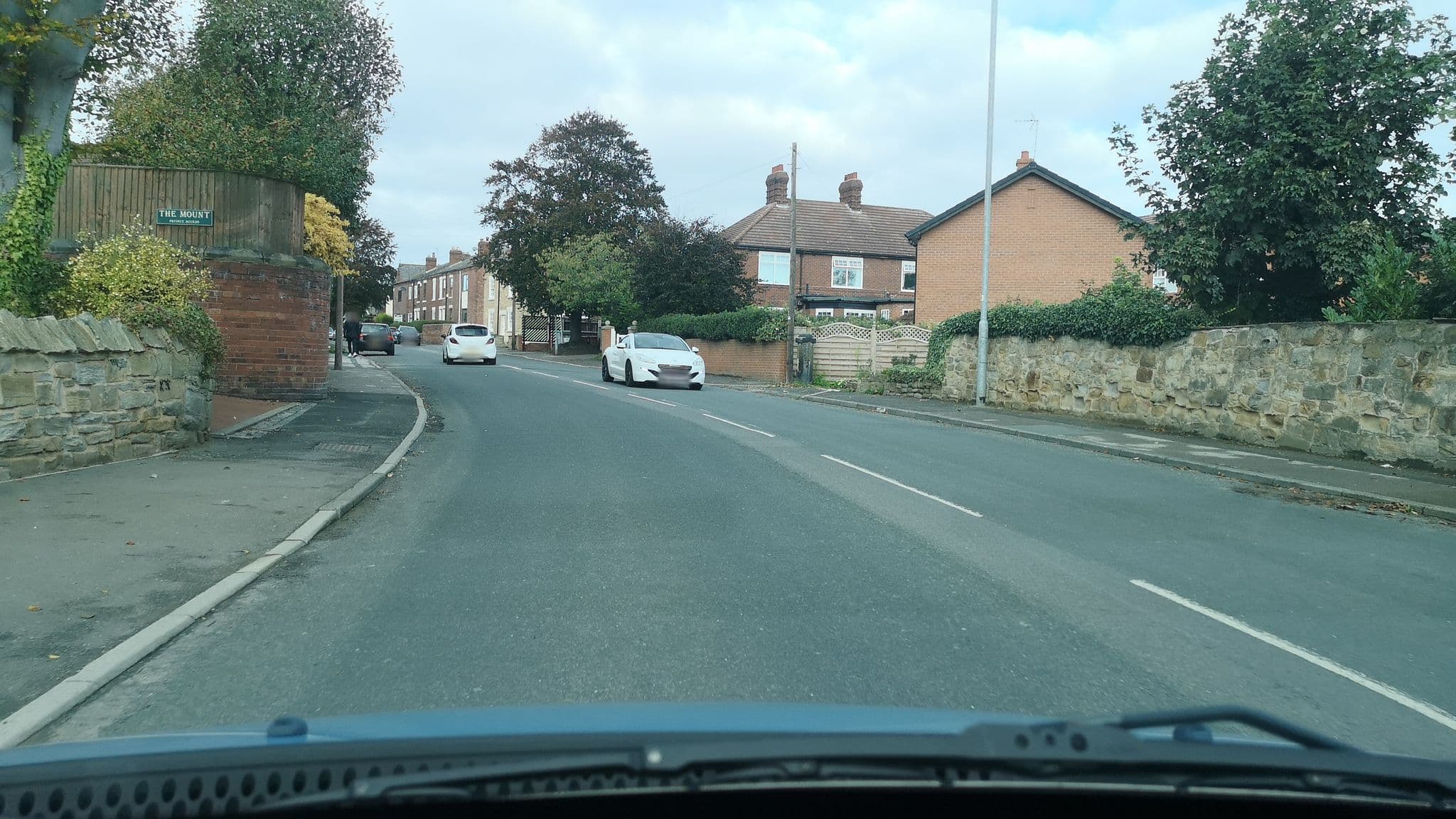 Street view near The Grange, Sharlston — © cuttlebug (CC BY-SA · Mapillary)