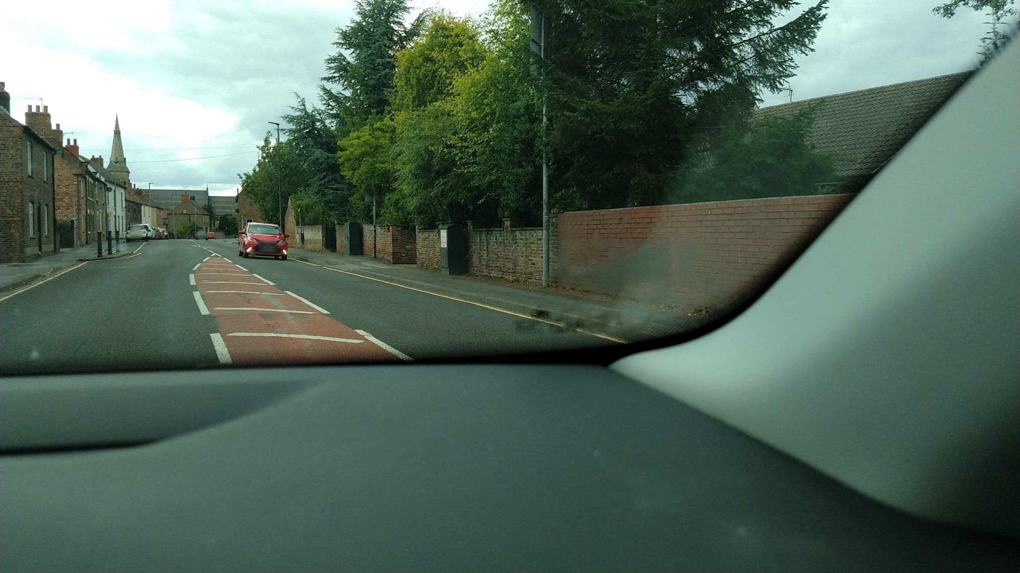 Street view near Carlton Towers Estate, Snaith — © steverobbo (CC BY-SA · Mapillary)