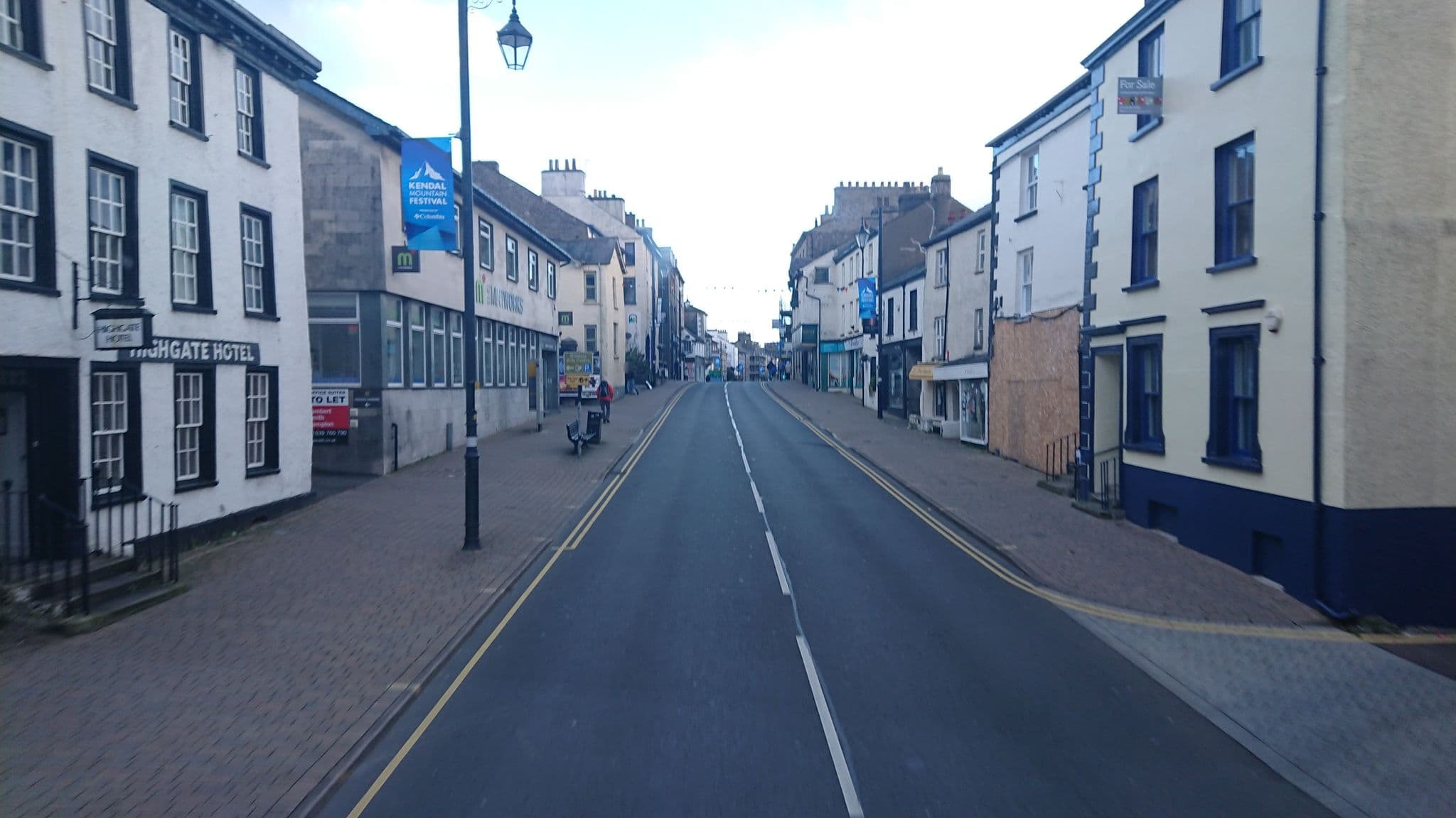 Street view near Highgate Hotel, Kendal — © skifans (CC BY-SA · Mapillary)