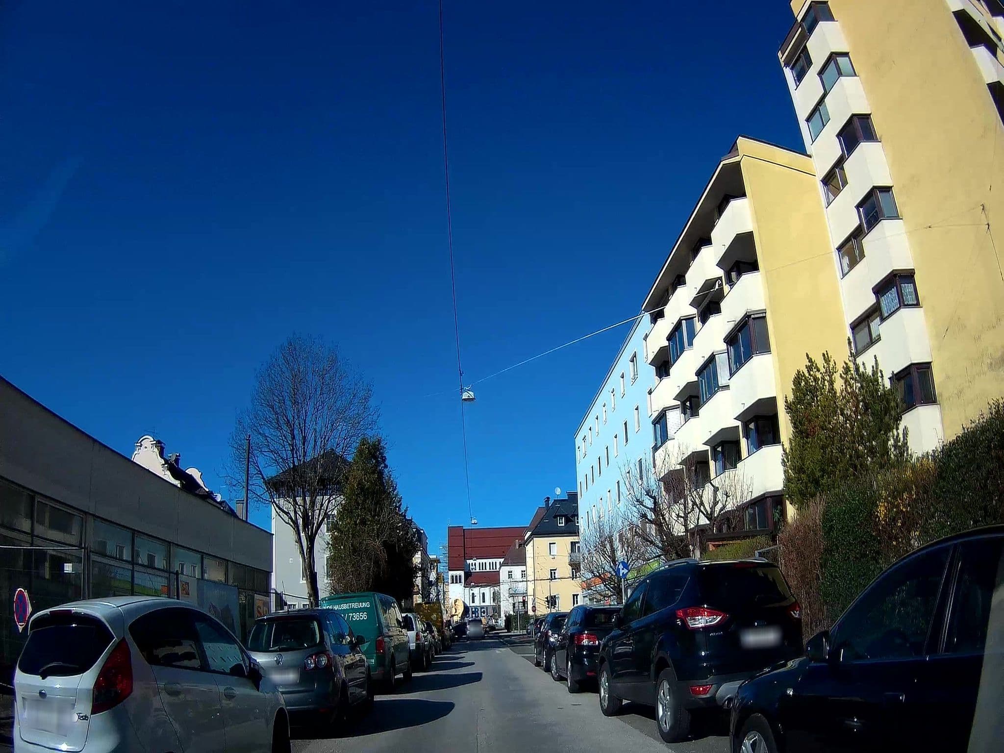 Street view near Hotel Scherer, Salzburg — © fuchserl (CC BY-SA · Mapillary)