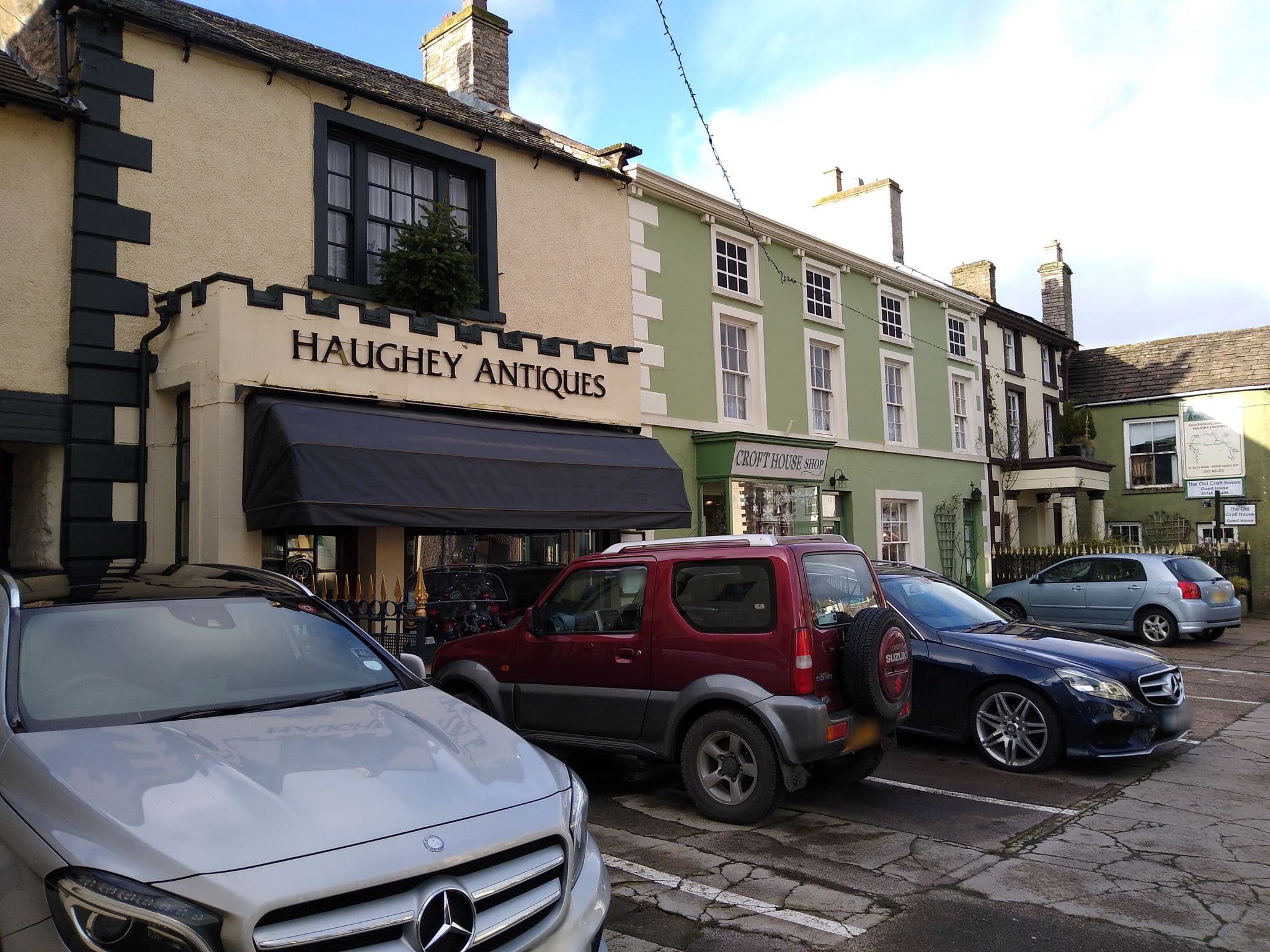 Street view near Kings Arms Hotel, Kirkby Stephen — © jethro10 (CC BY-SA · Mapillary)