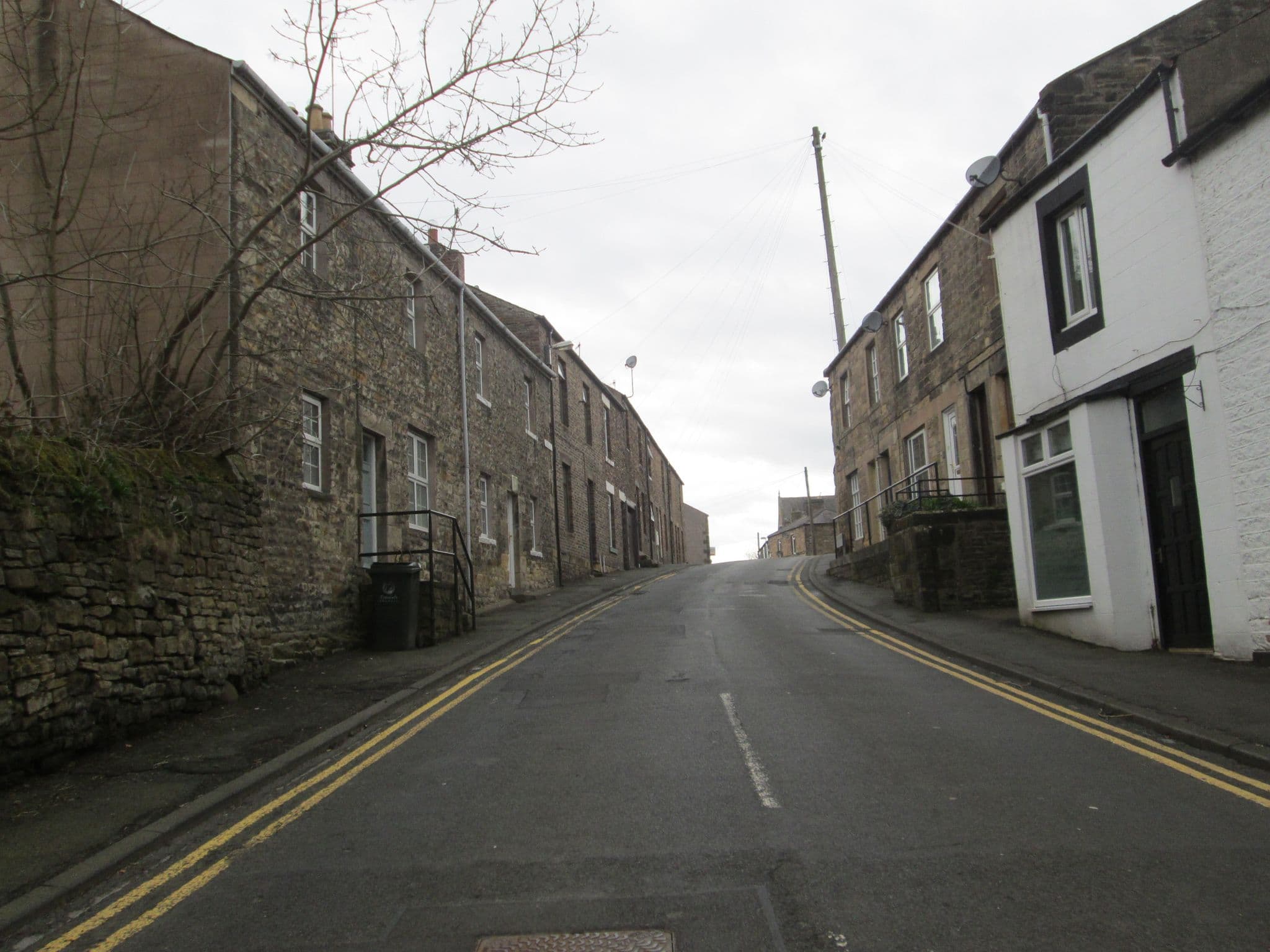 Street view near Chare Close Bed & Breakfast, Haltwhistle — © dudone (CC BY-SA · Mapillary)
