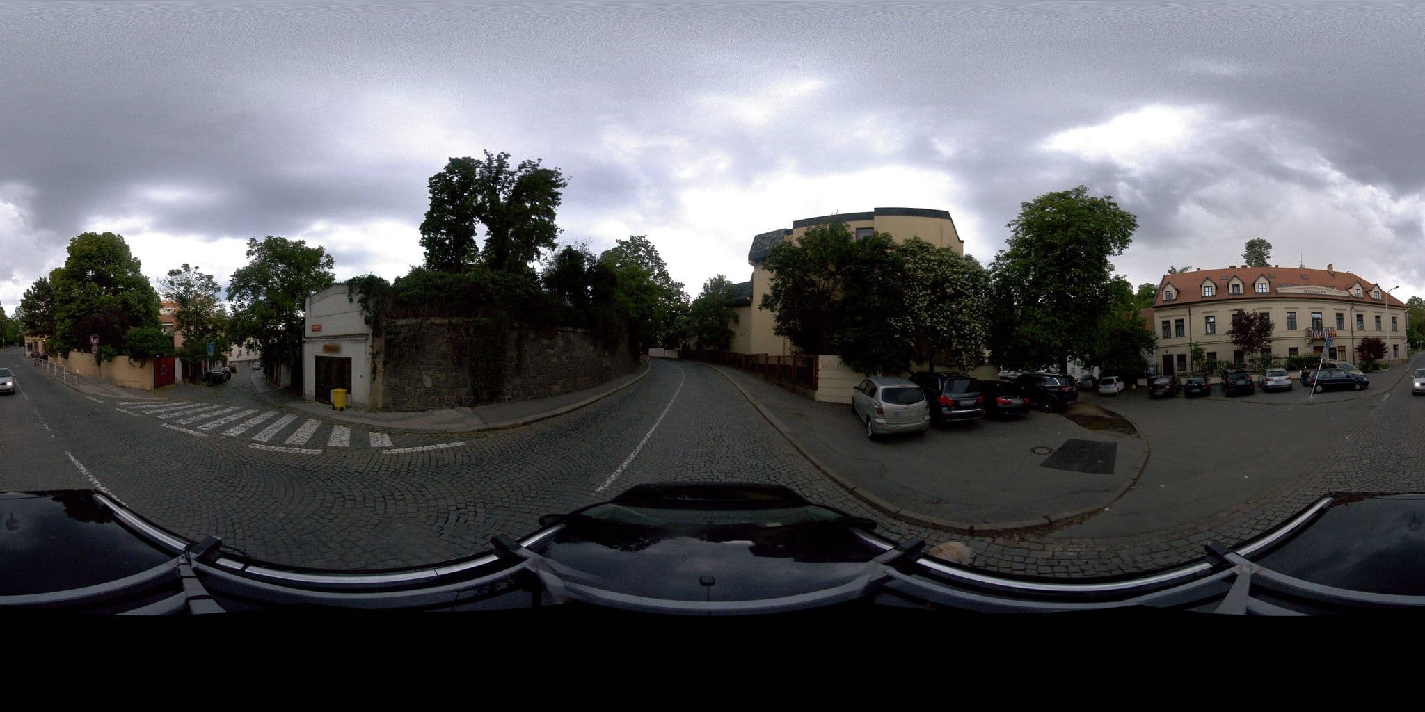 Street view near Na staré poště, Dejvice — © jeffreymartin (CC BY-SA · Mapillary)