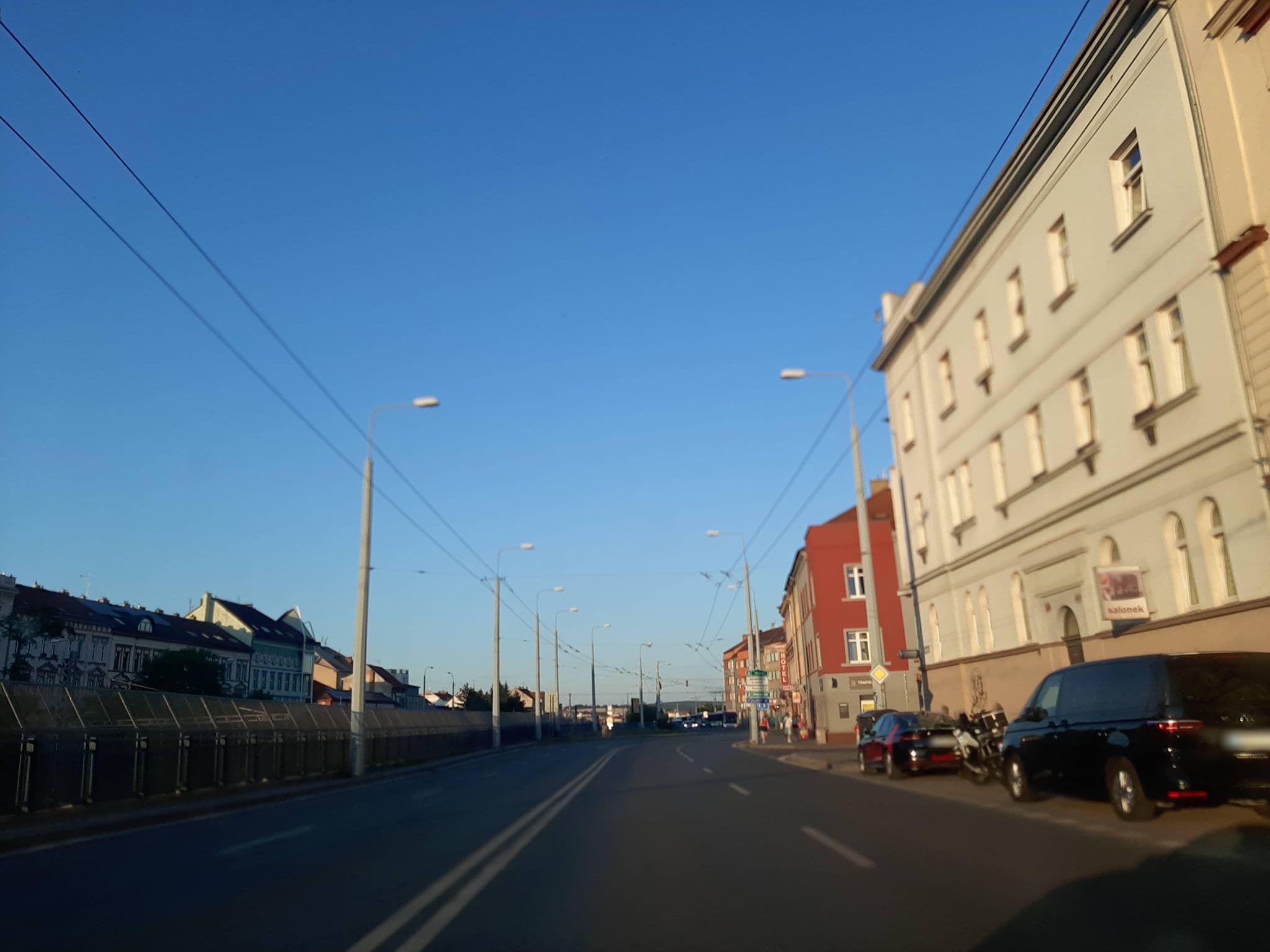 Street view near Hotel Victoria, Pilsen — © CBradioCZ (CC BY-SA · Mapillary)