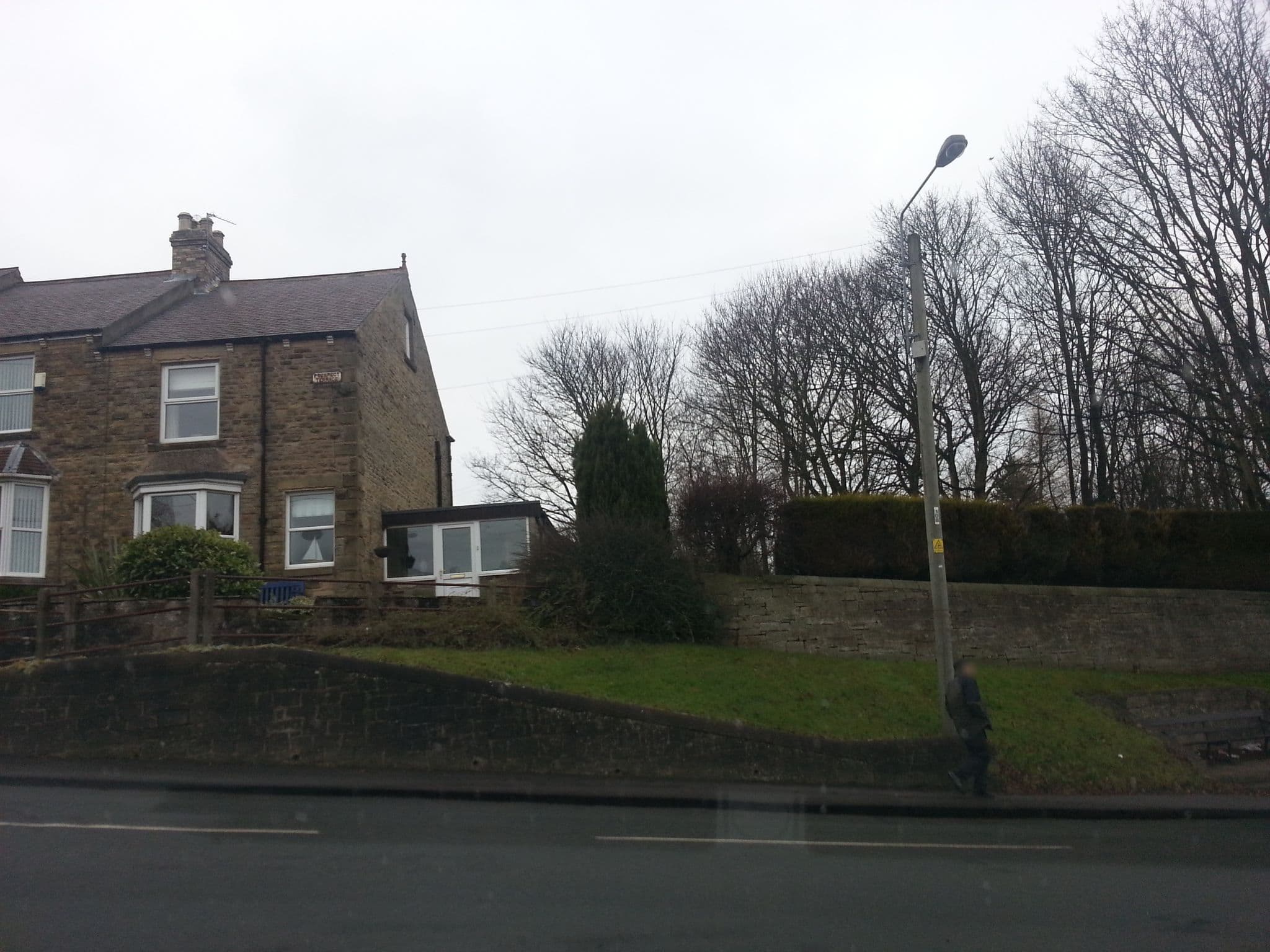 Street view near Prospect Cottage, Lanchester — © stevenhorner (CC BY-SA · Mapillary)