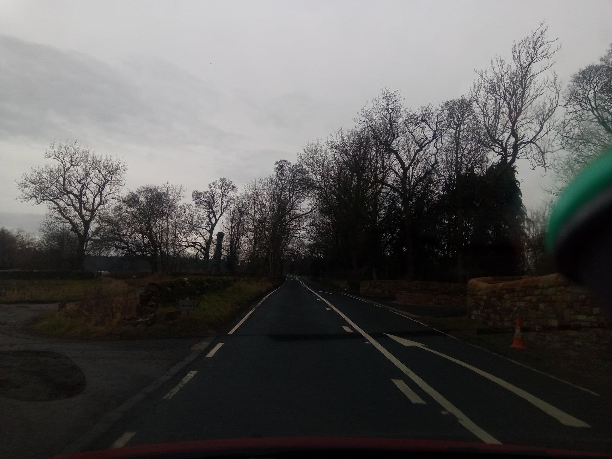 Street view near Walwick Farmhouse Bed and Breakfast, Acomb — © victuallers (CC BY-SA · Mapillary)