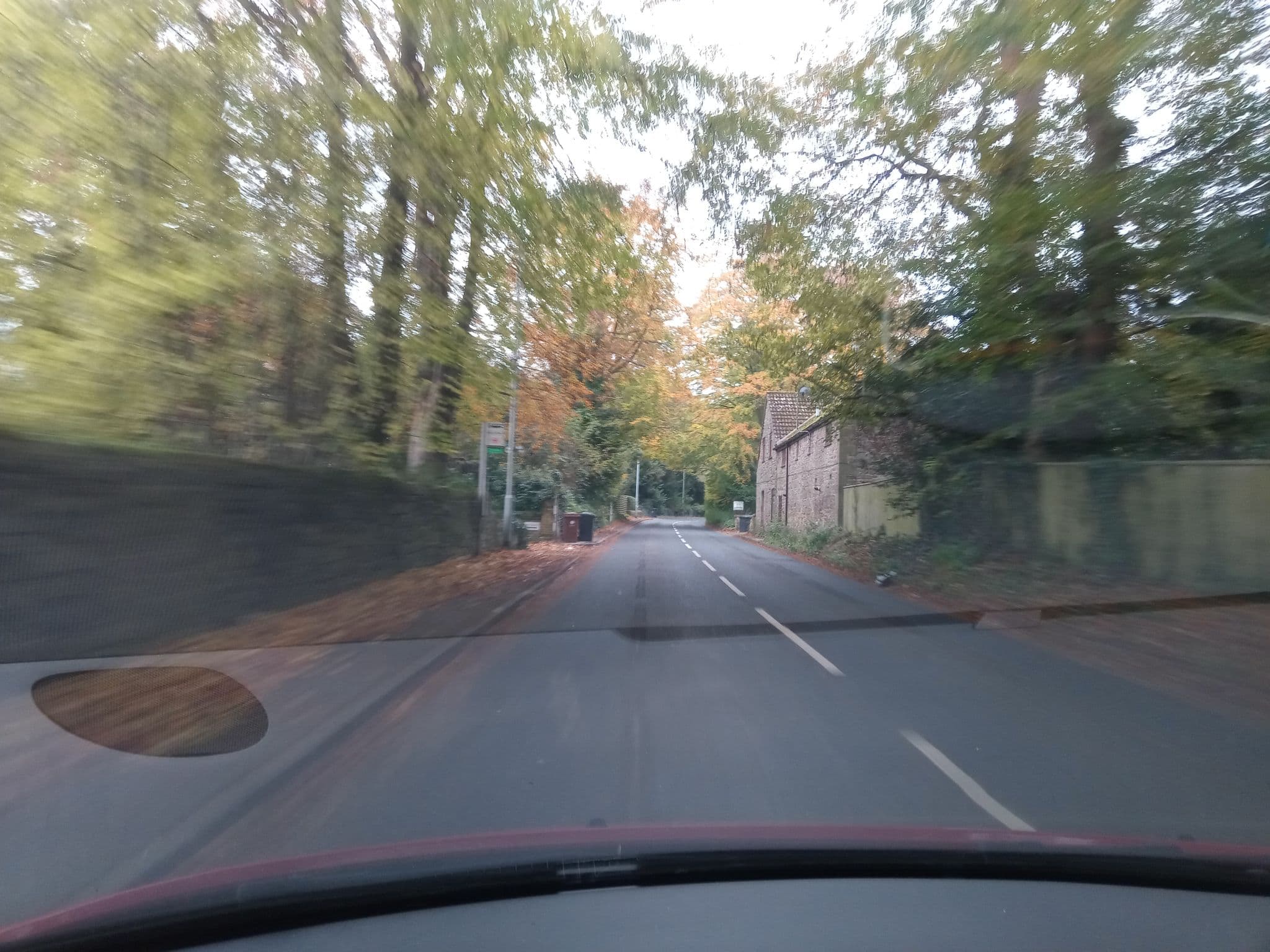 Street view near Barn Croft Self-catering Cottage, Corbridge — © victuallers (CC BY-SA · Mapillary)