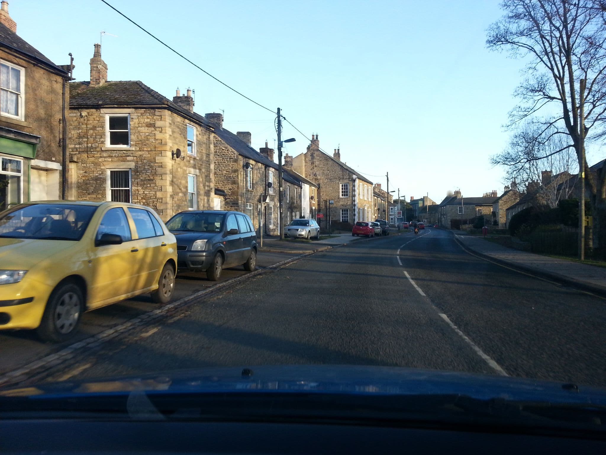 Street view near The Mill Race Hotel, Wolsingham — © stevenhorner (CC BY-SA · Mapillary)