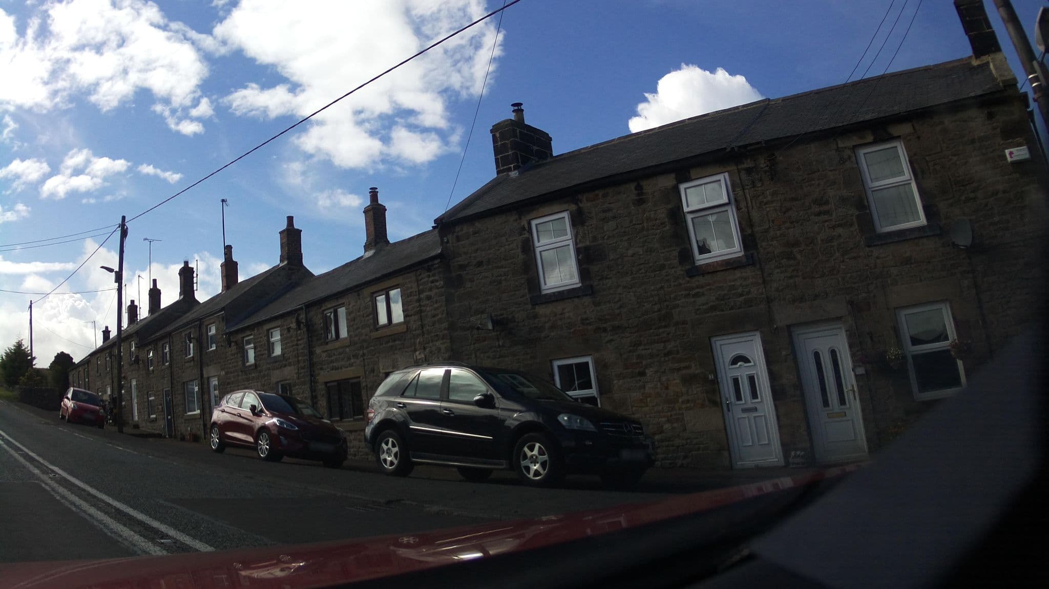 Street view near The Gun Inn, Bellingham — © southglos (CC BY-SA · Mapillary)