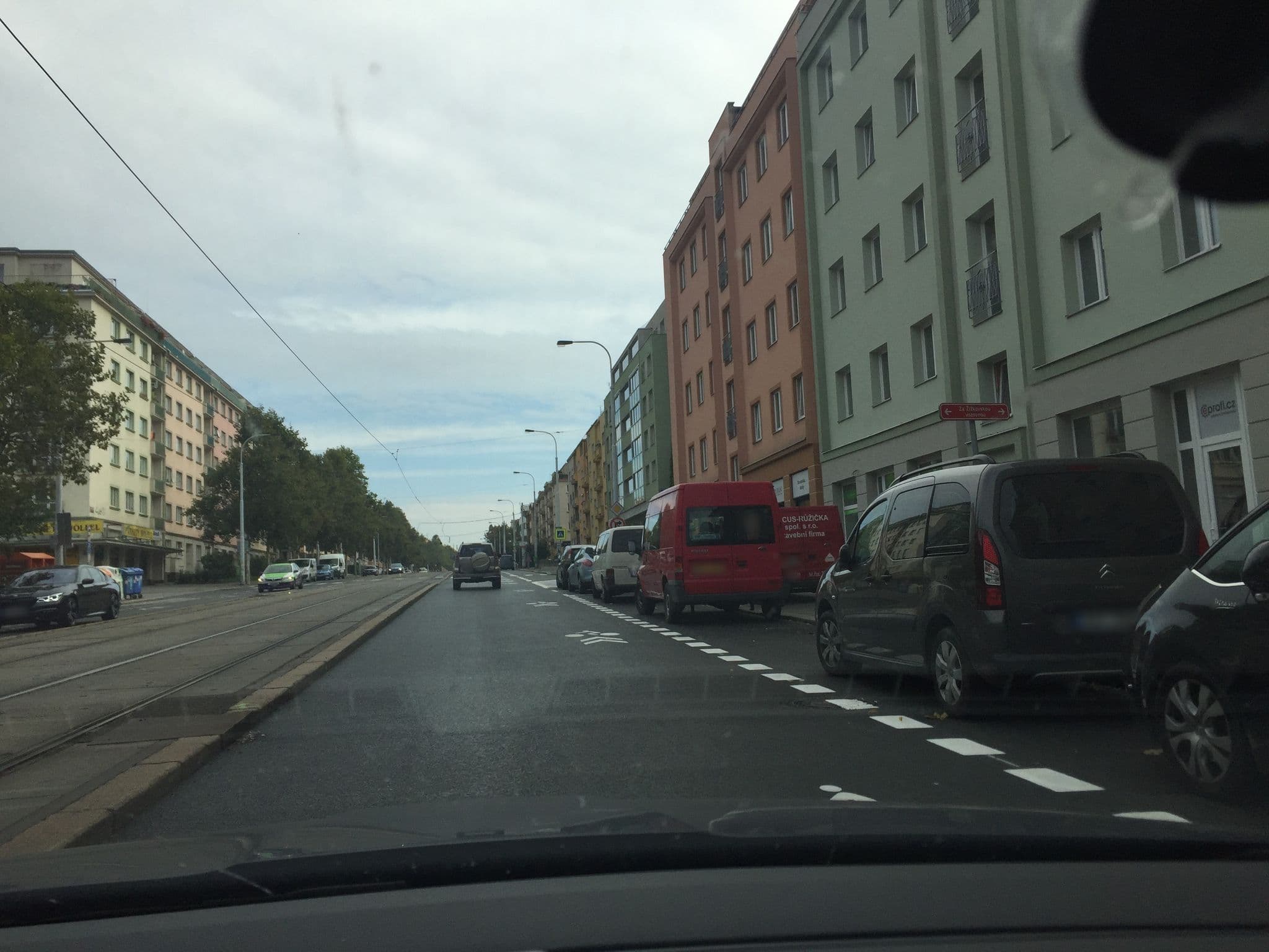 Street view near My Hotel Apollon Prague, Libeň — © atze777 (CC BY-SA · Mapillary)