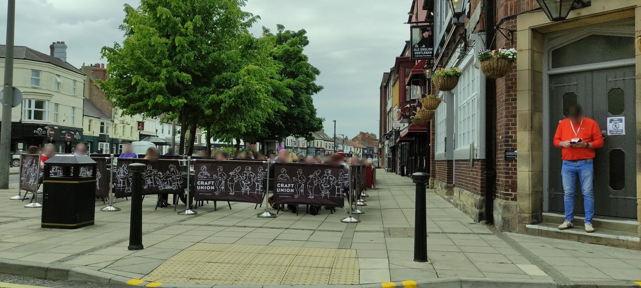 Street view near The Old Tailor, Darlington — © jethro10 (CC BY-SA · Mapillary)