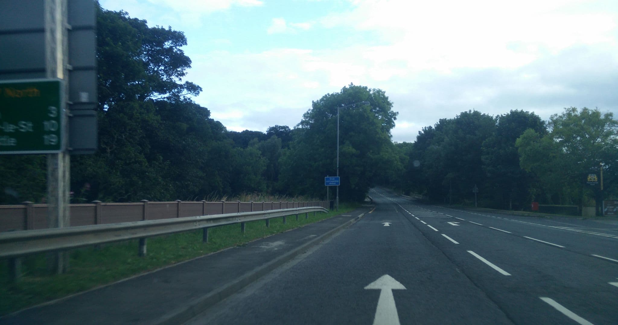 Street view near The Honest Lawyer Hotel Croxdale Durham, Brandon — © stevenhorner (CC BY-SA · Mapillary)