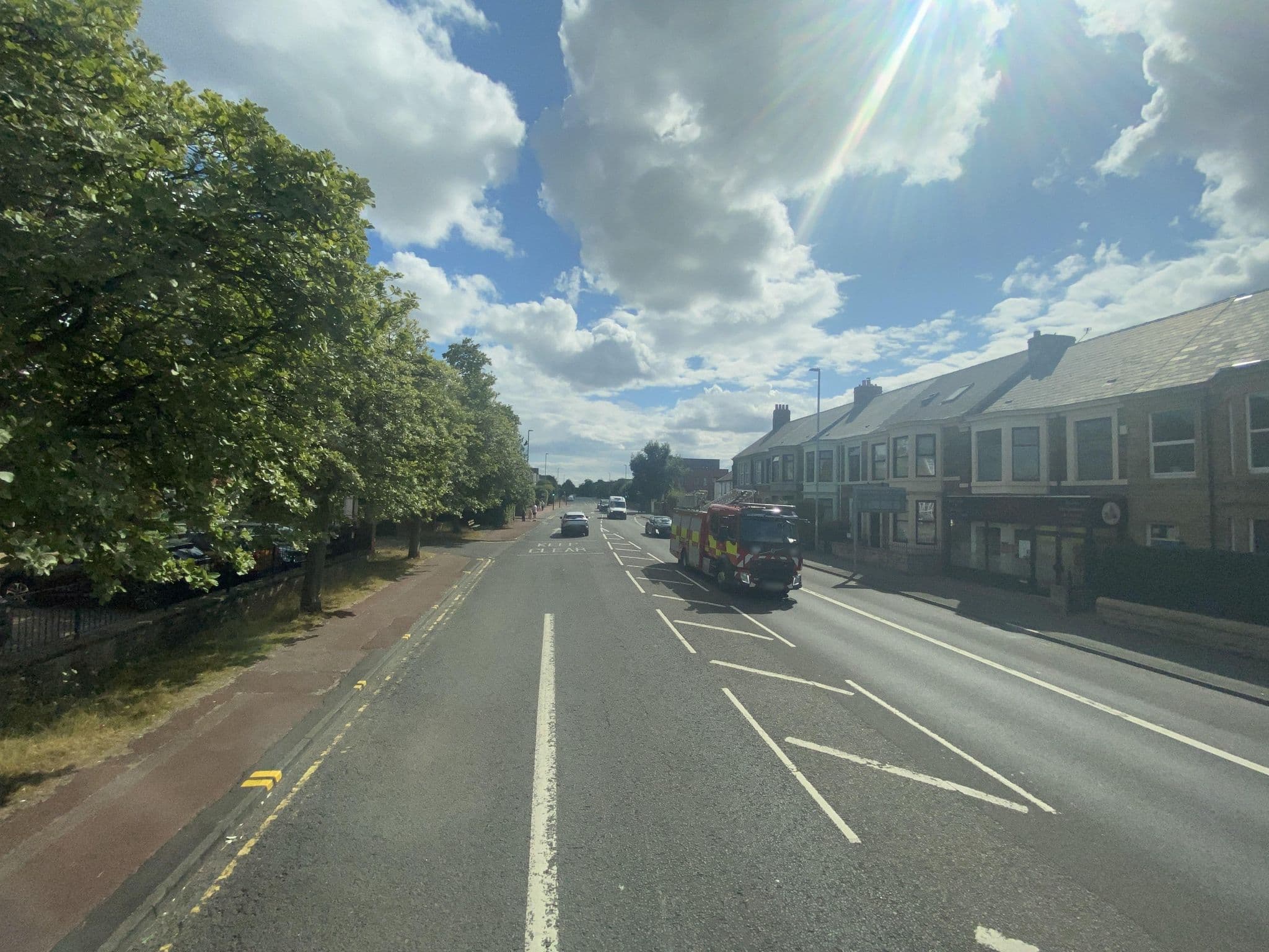 Street view near Legacy Springfield Hotel, Gateshead — © willgeorge (CC BY-SA · Mapillary)