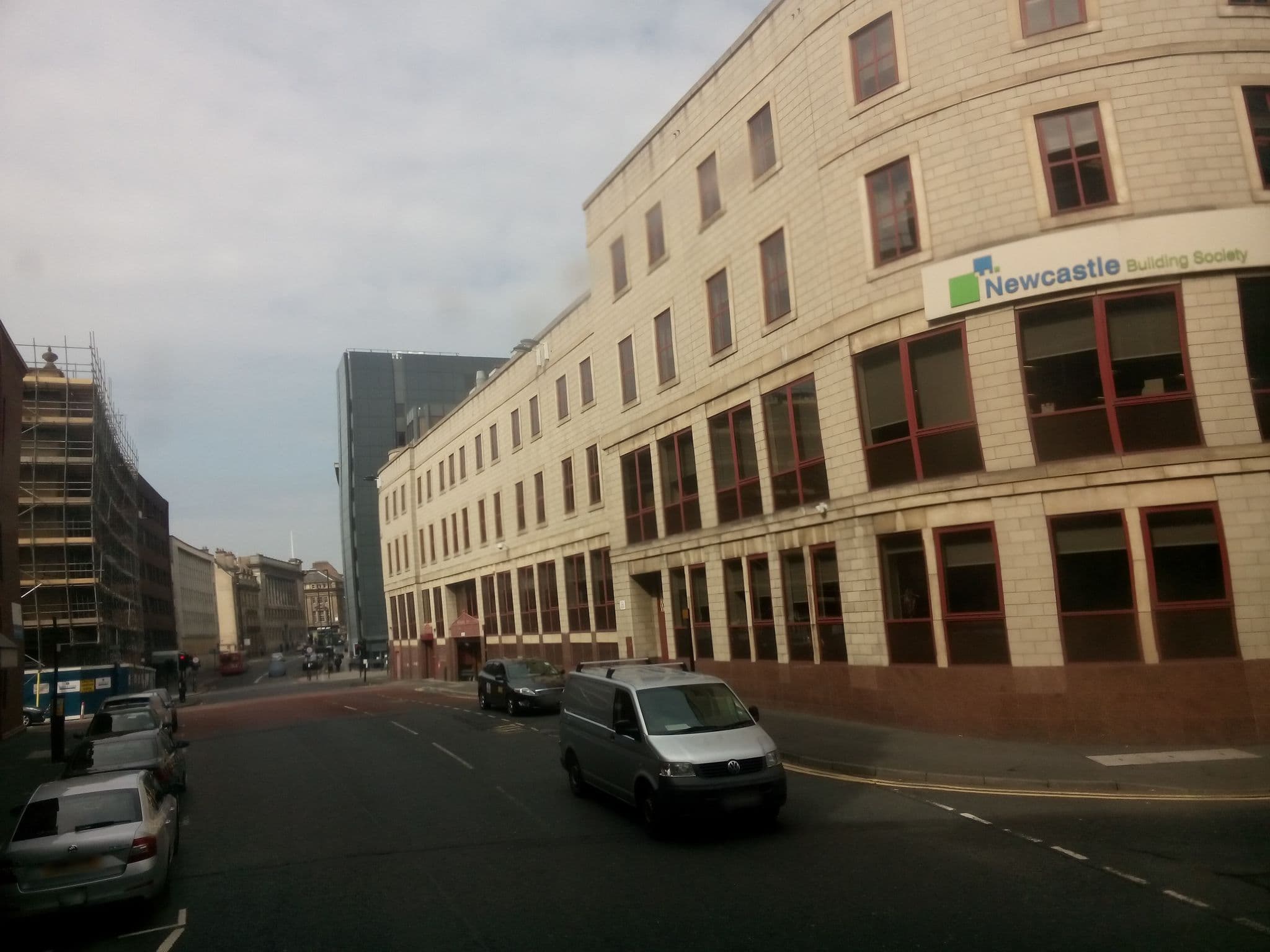 Street view near Premier Inn Newcastle City Centre (New Bridge Street), Newcastle upon Tyne — © livingwithdragons (CC BY-SA · Mapillary)