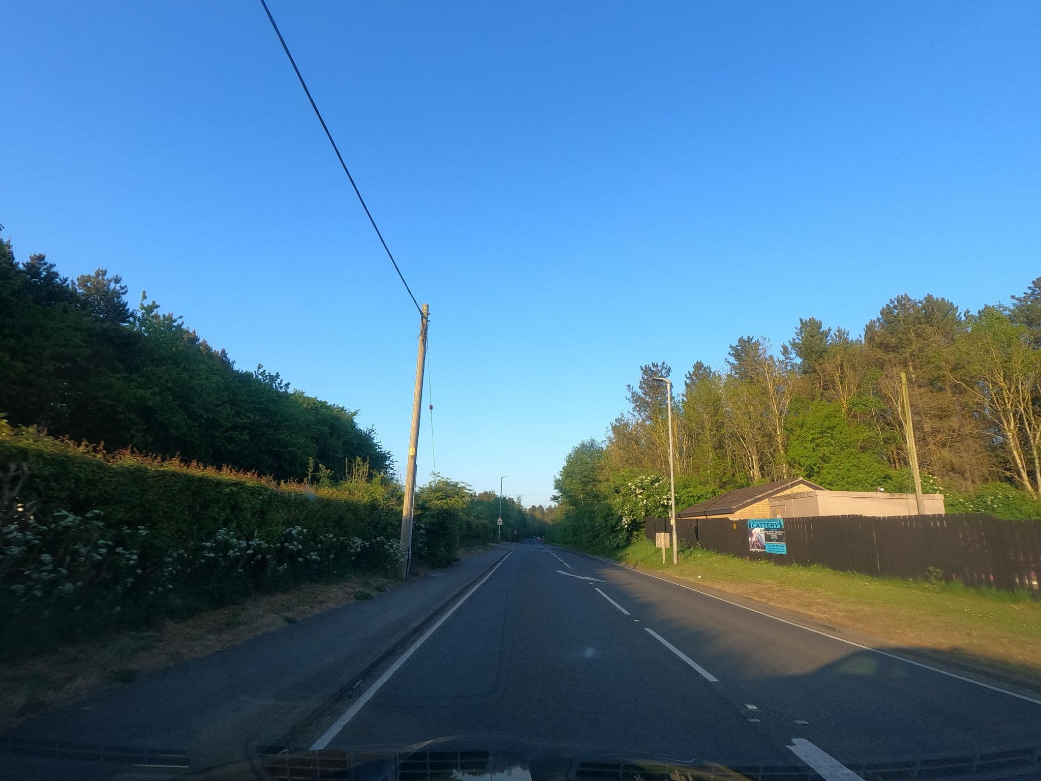 Street view near Lamb House Hostel, Seghill — © floatingboater (CC BY-SA · Mapillary)