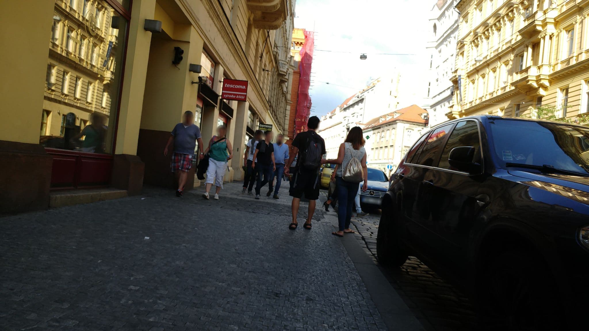 Street view near The Manes Boutique Hotel, Nové Město