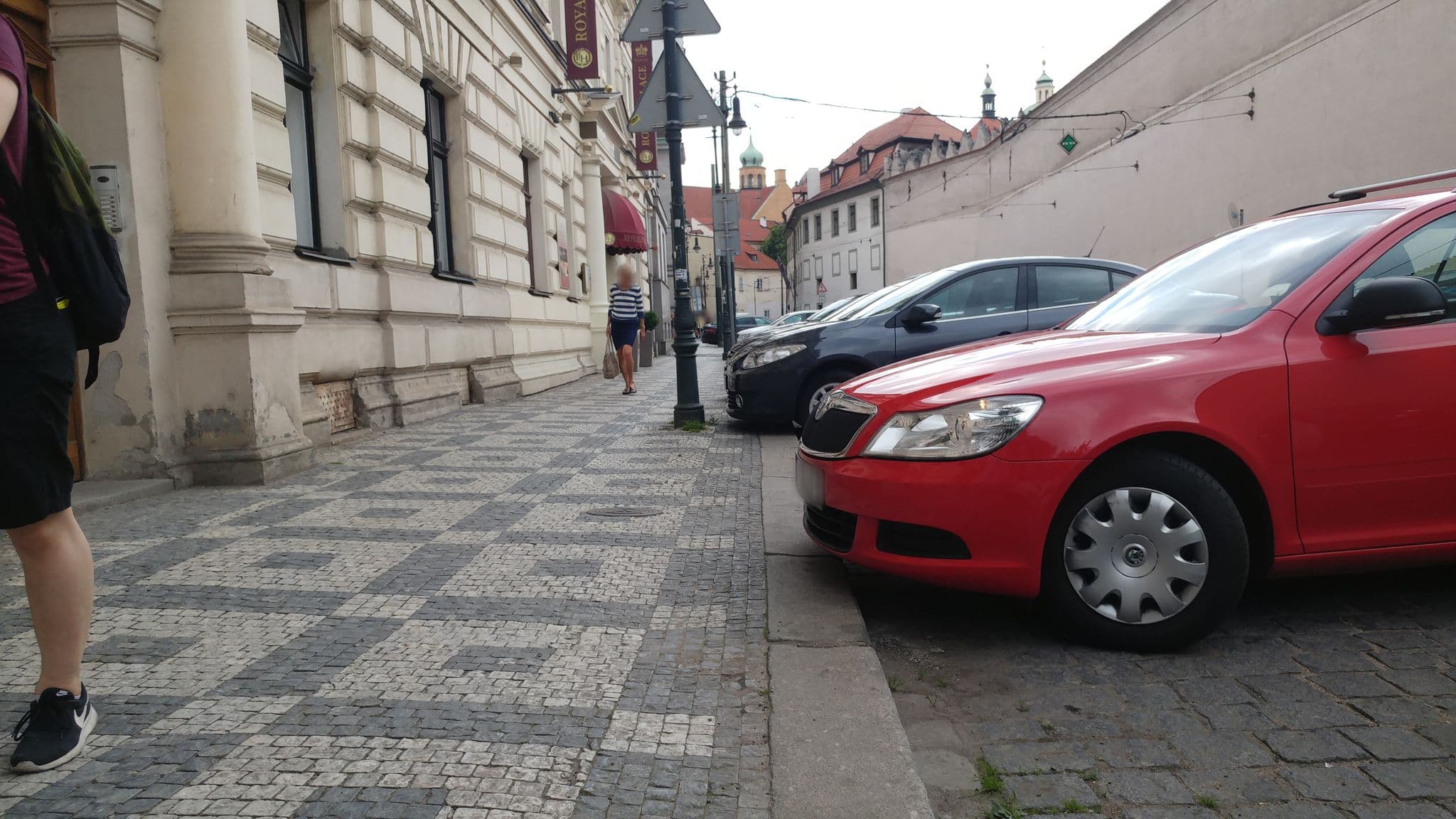 Street view near Royal Palace Hotel, Malá Strana — © pbb (CC BY-SA · Mapillary)